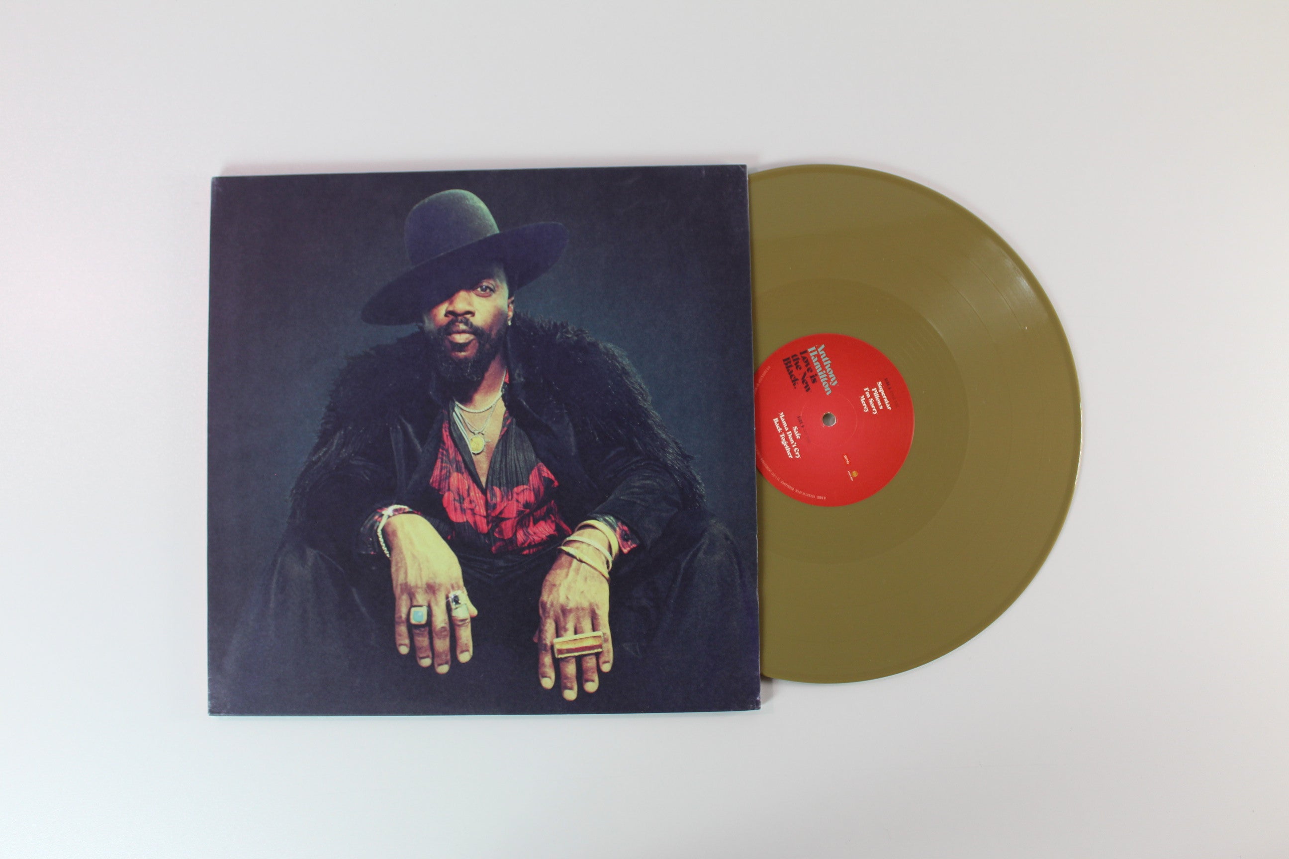 Anthony Hamilton - Love Is The New Black on BMG - Gold Vinyl