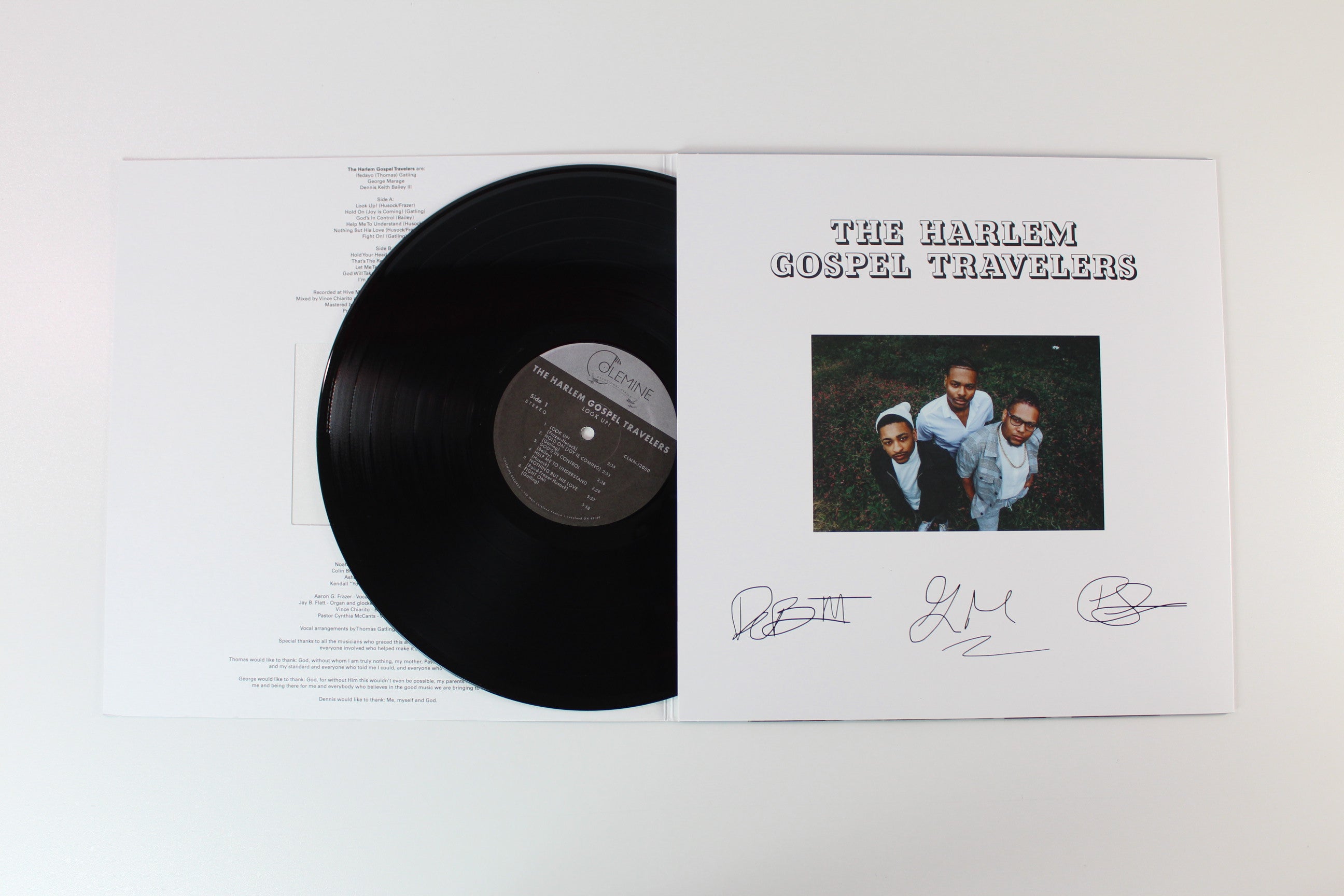 The Harlem Gospel Travelers - Look Up! on Colemine Records