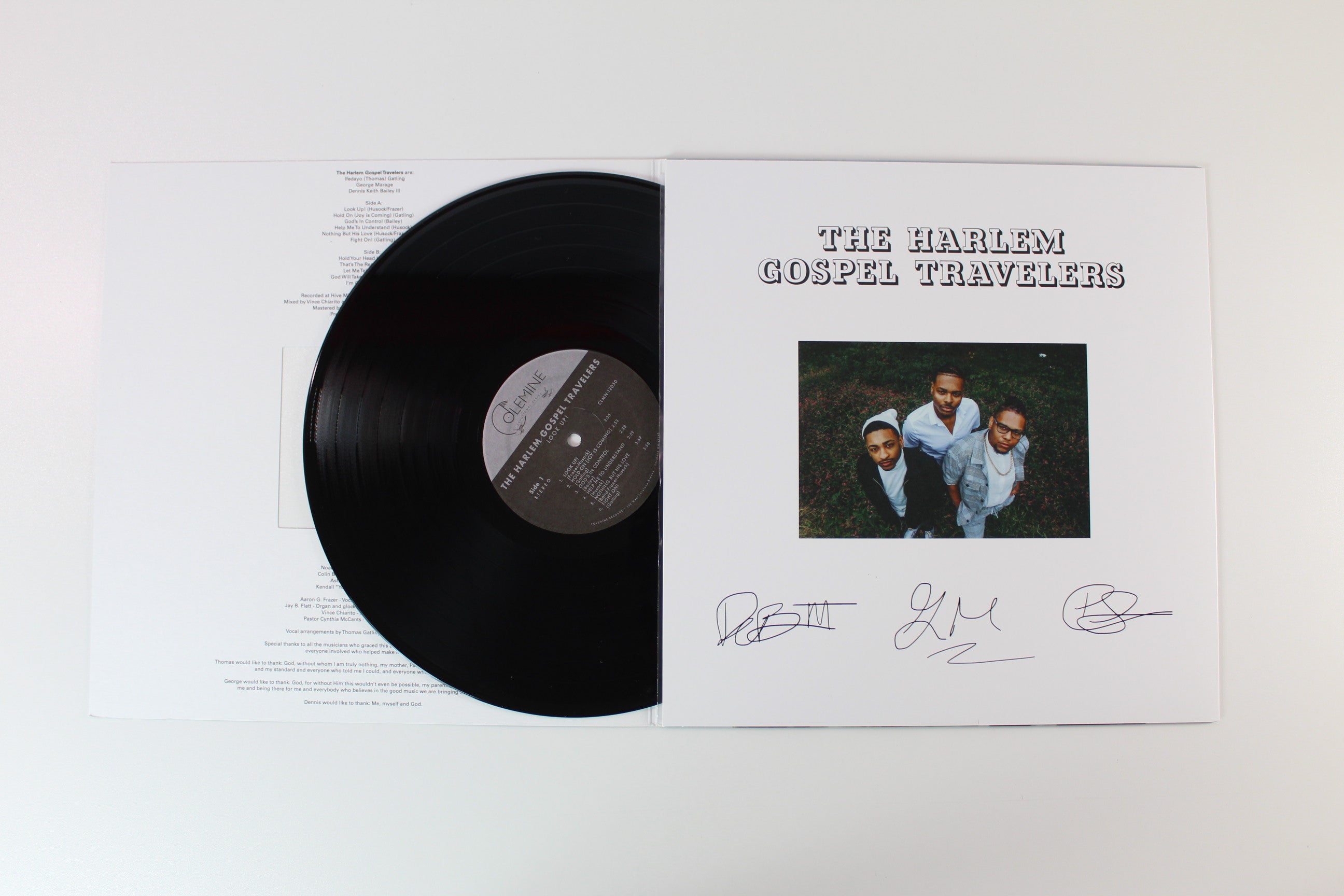 The Harlem Gospel Travelers - Look Up! on Colemine Records