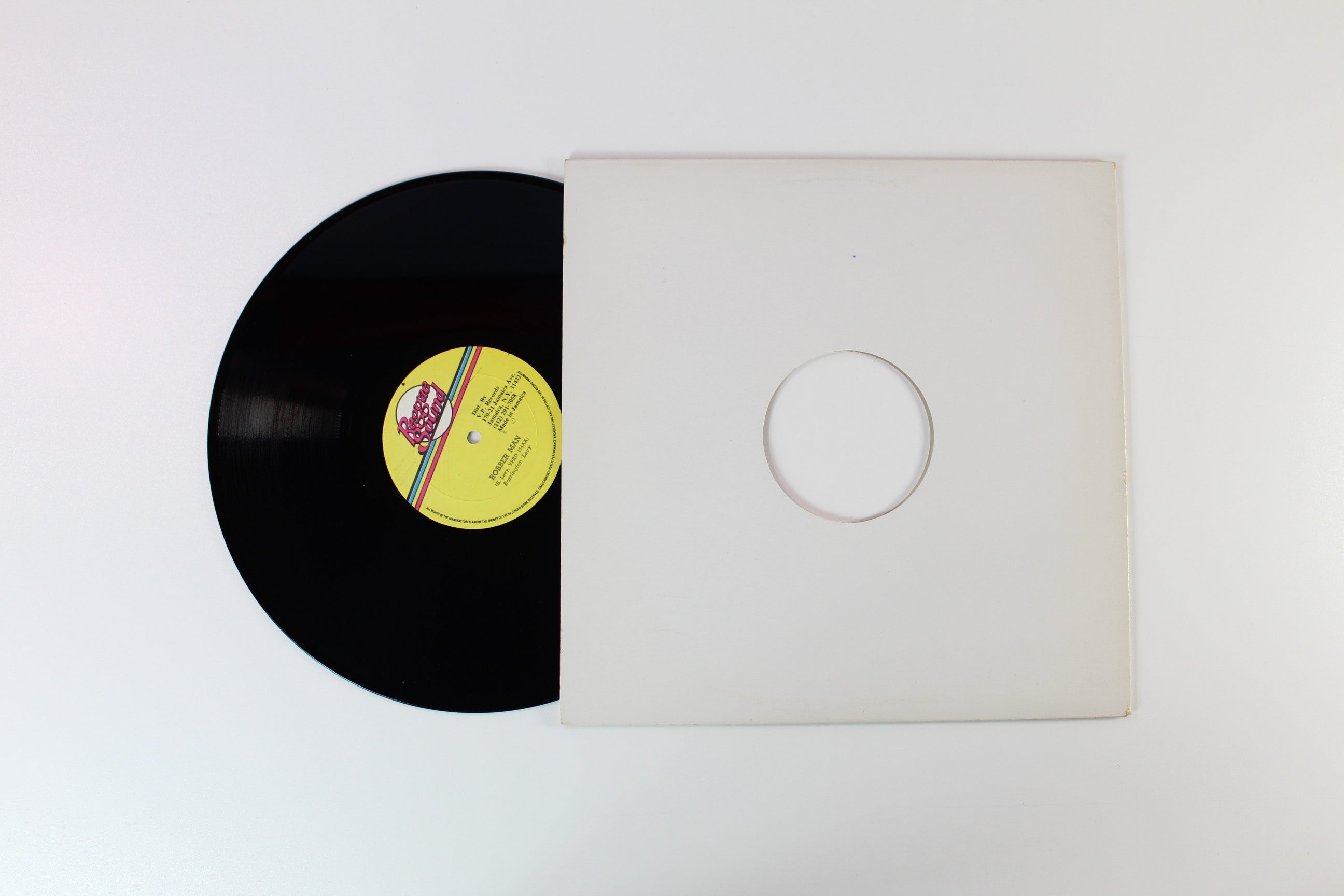 Barrington Levy - Prison Oval Rock / Robber Man 12 Inch on Reggae Sound