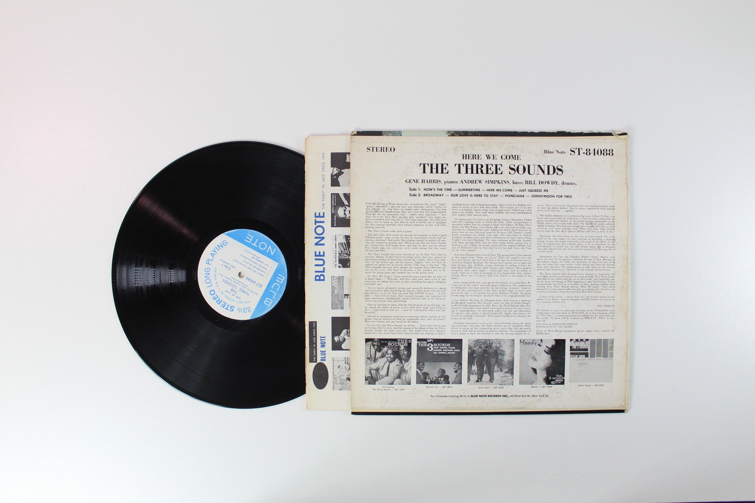 The Three Sounds - Here We Come on Blue Note NY Stereo
