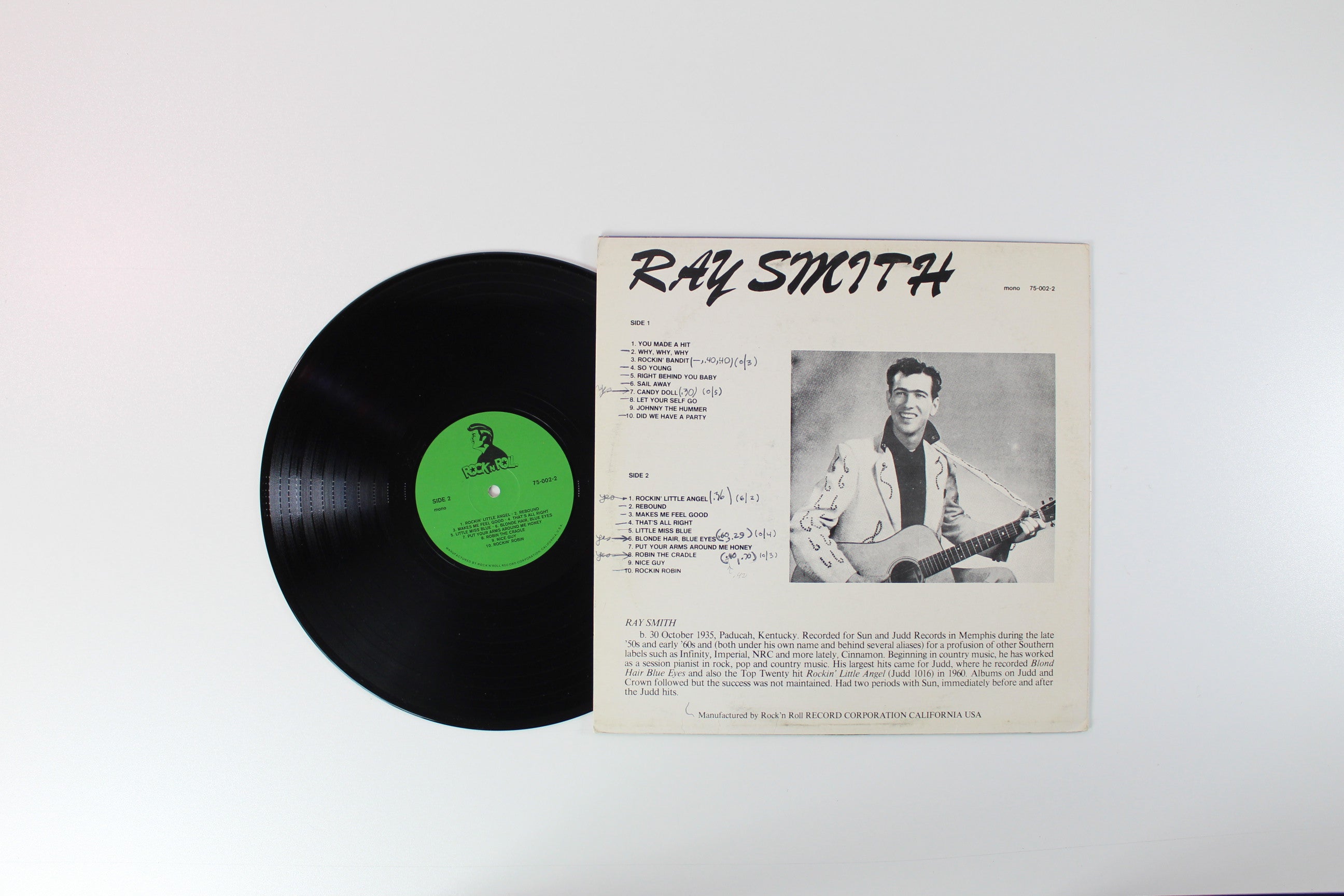 Ray Smith - It's Great It's Ray Smith on Rock'n Roll