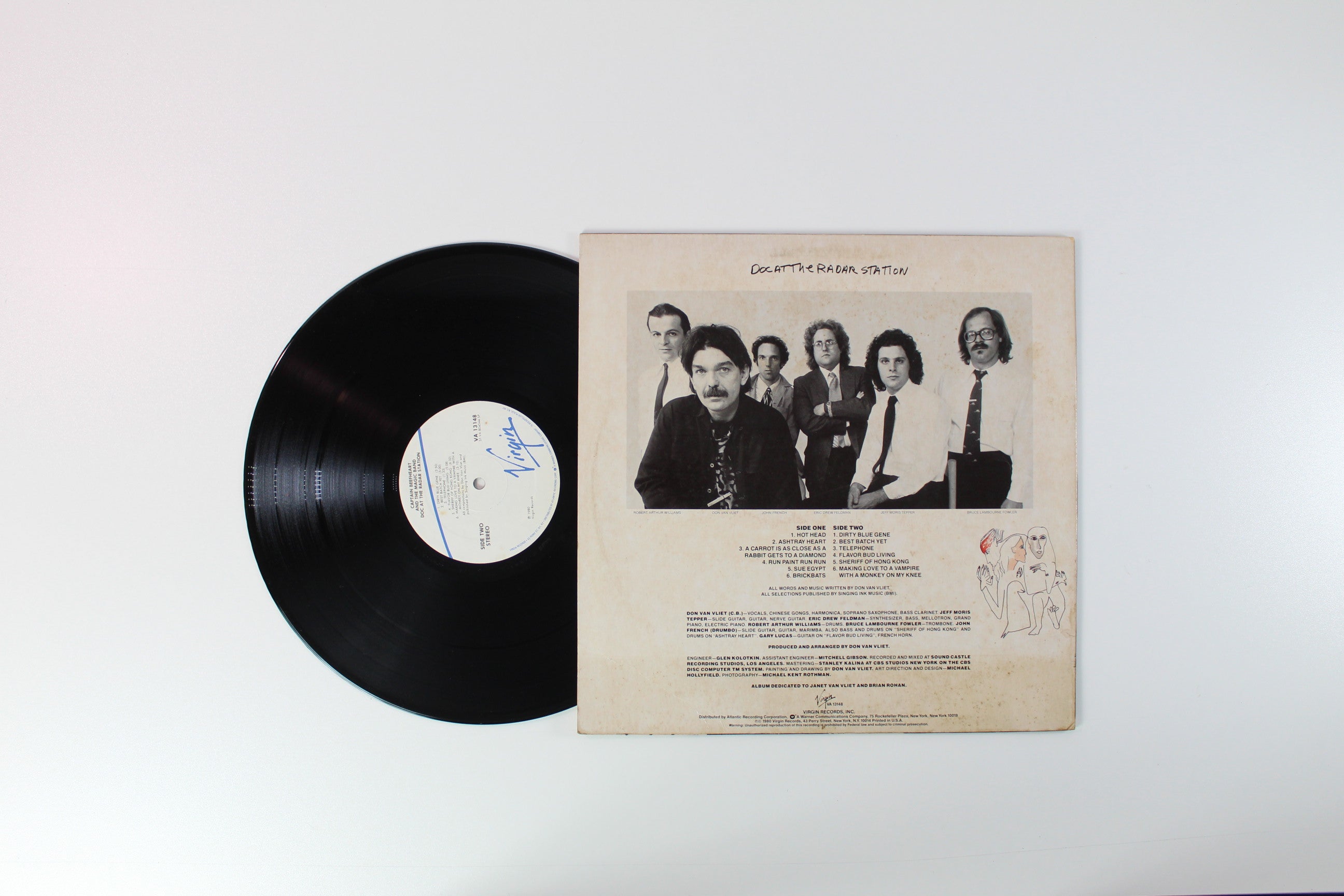 Captain Beefheart, The Magic Band - Doc At The Radar Station on Virgin