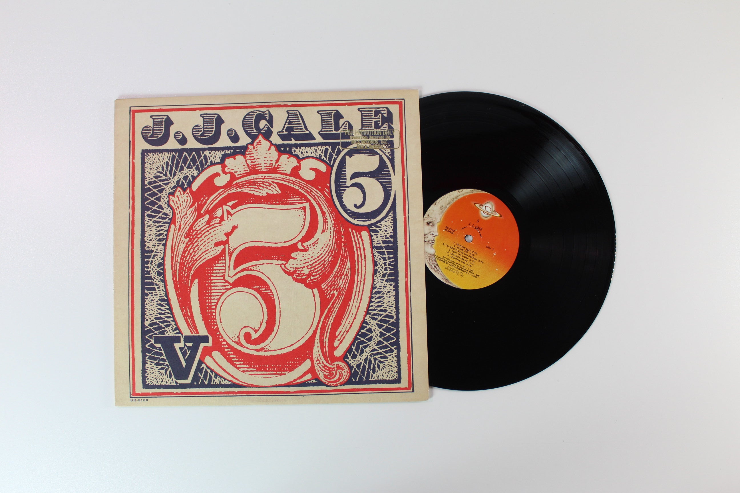 J.J. Cale - 5 on Shelter Records