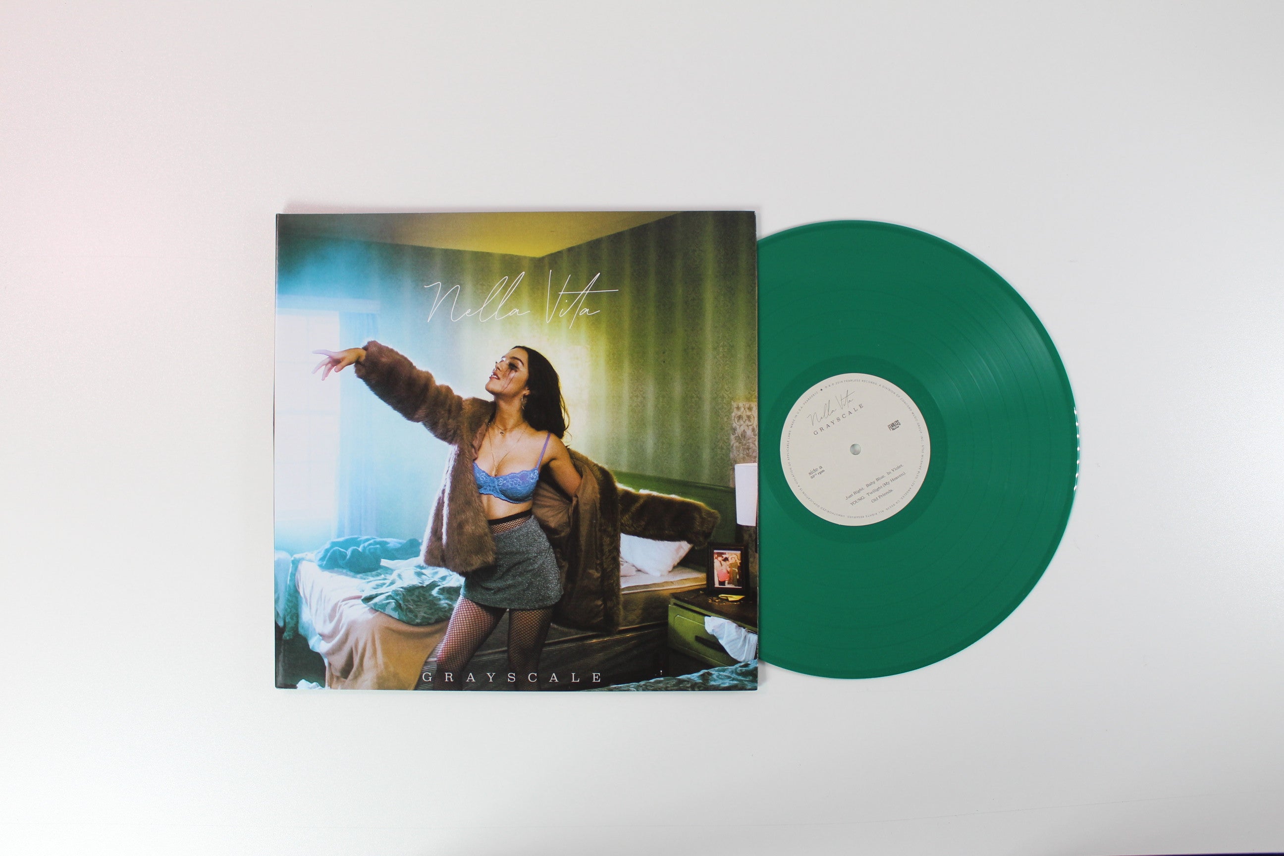 Grayscale - Nella Vita on Fearless Records Evergreen Vinyl