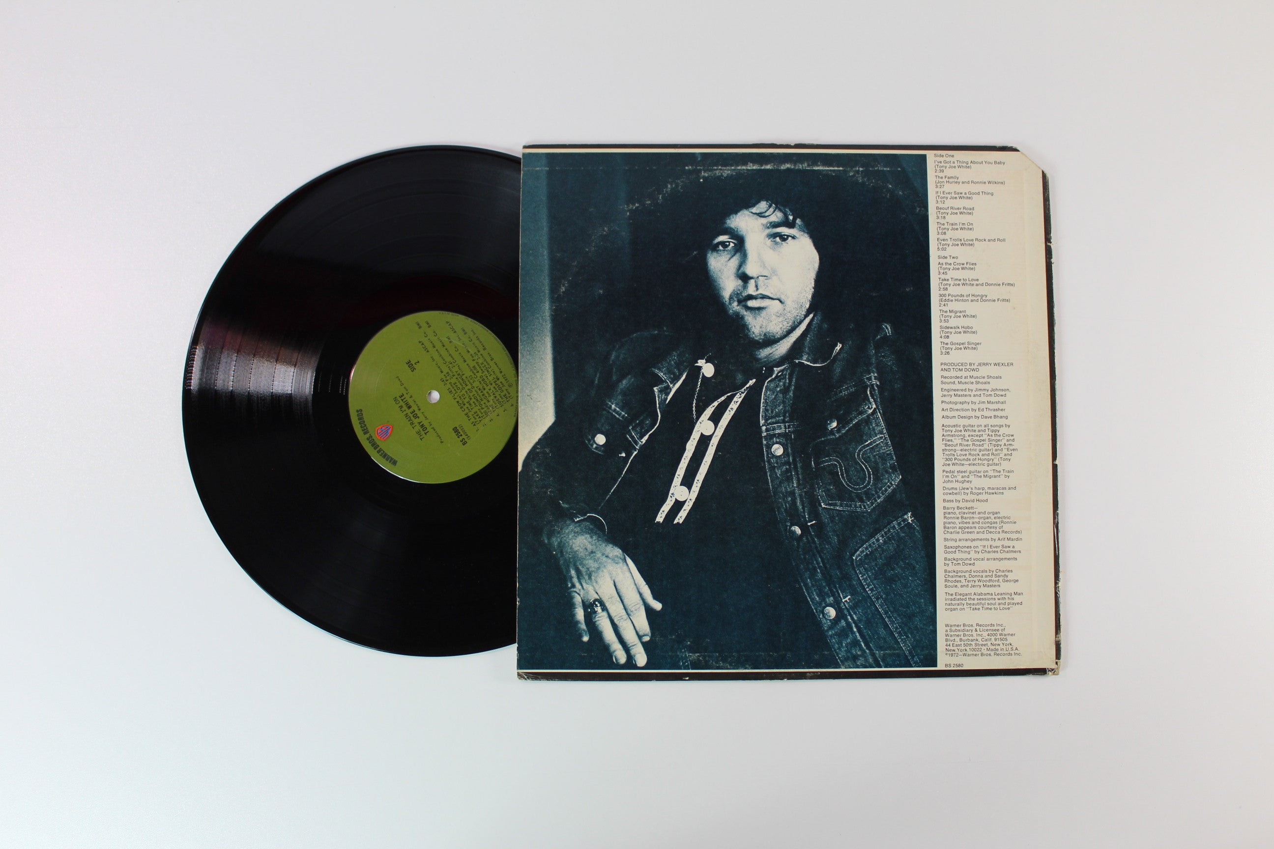 Tony Joe White - The Train I'm On on Warner Bros. Records