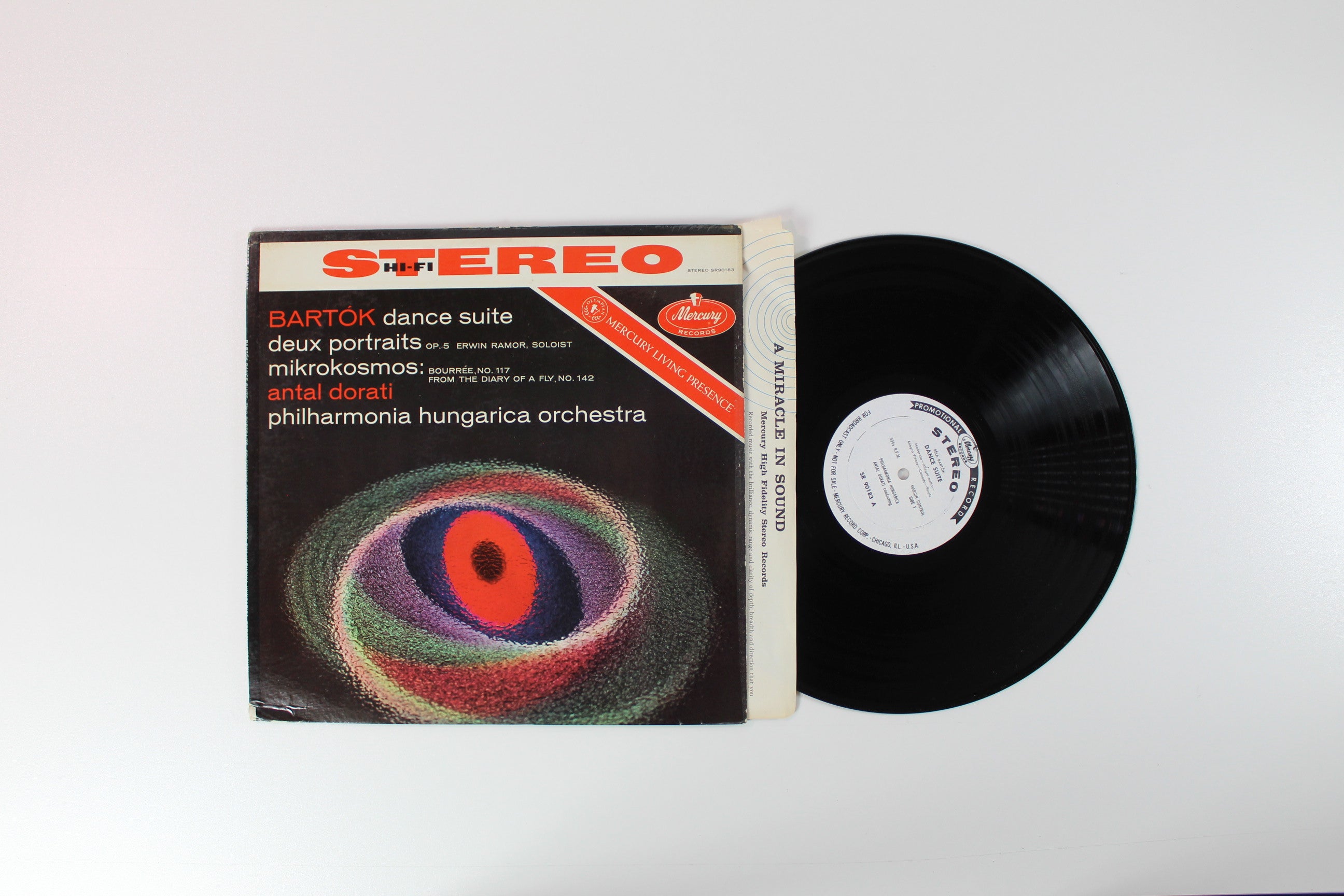 Béla Bartók, Antal Dorati, Philharmonia Hungarica - Dance Suite · Deux Portraits · Mikrokosmos on Mercury Living Presence - Promo