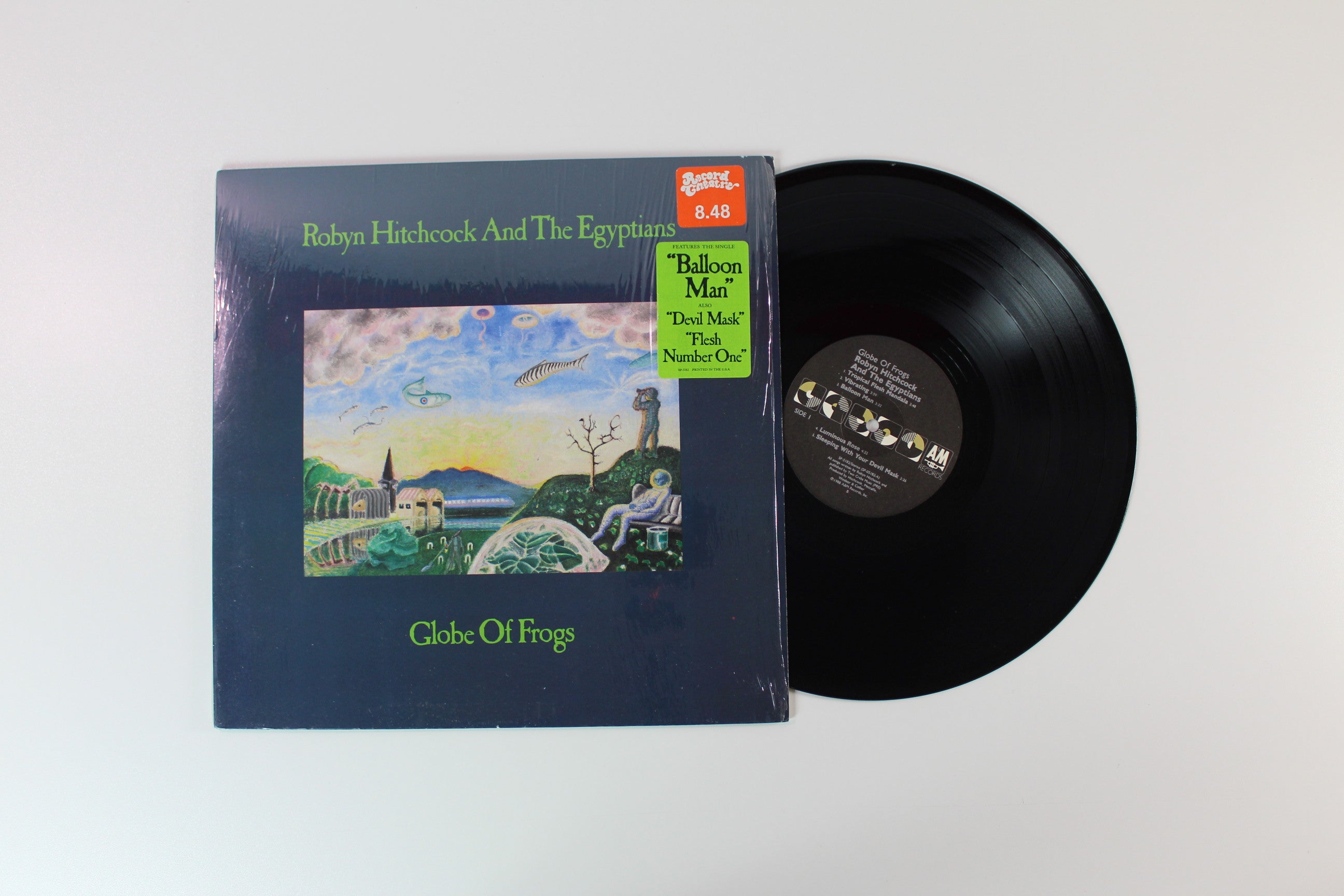 Robyn Hitchcock & The Egyptians - Globe Of Frogs on A&M Records