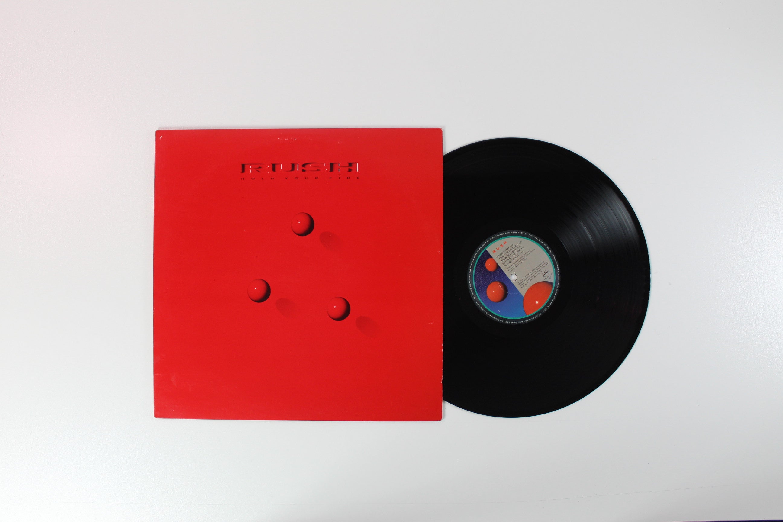 Rush - Hold Your Fire on Mercury