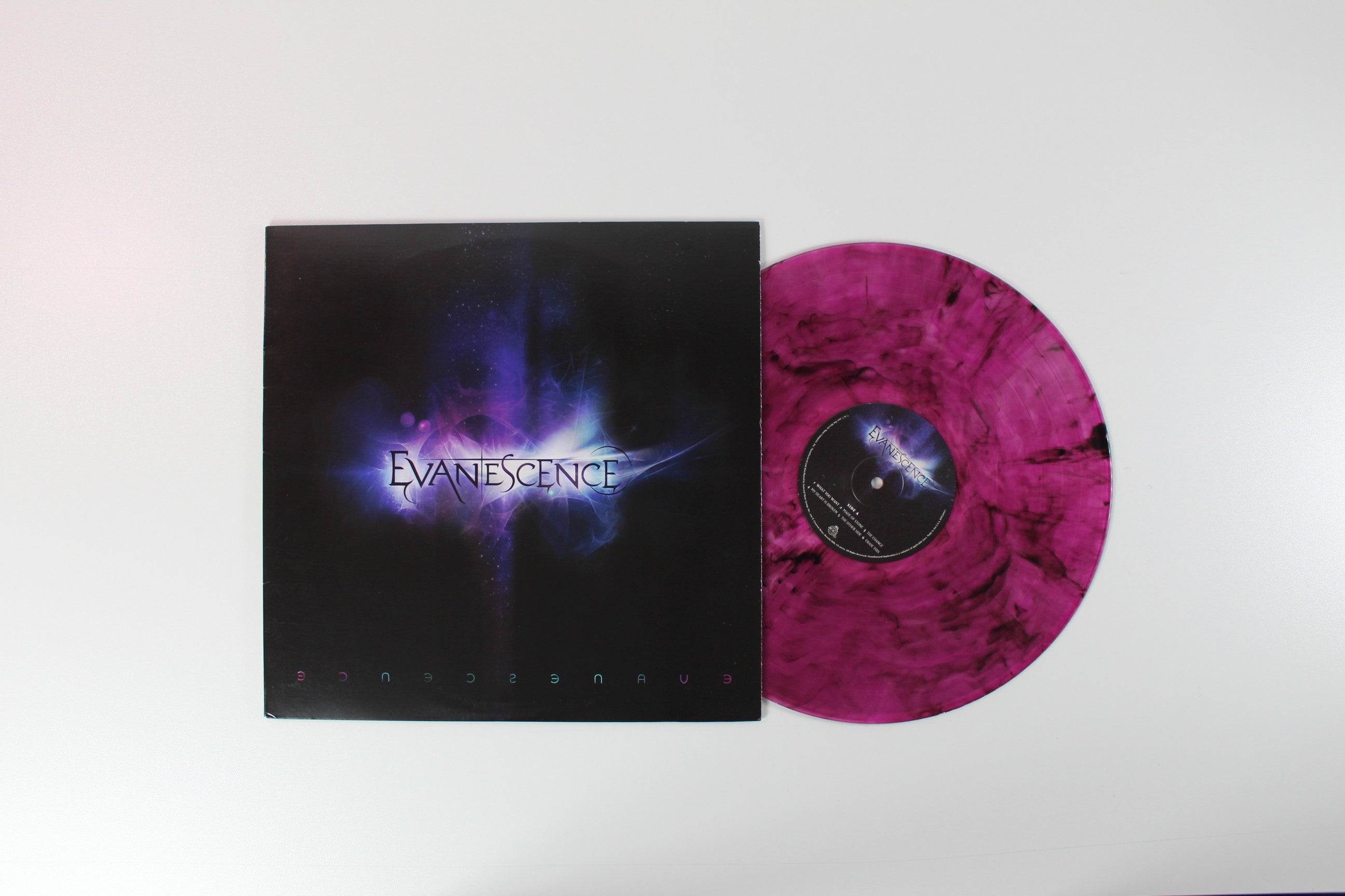 Evanescence - Evanescence on Bicycle Music Company RSD BF 2021 Ltd Purple Smoke Reissue