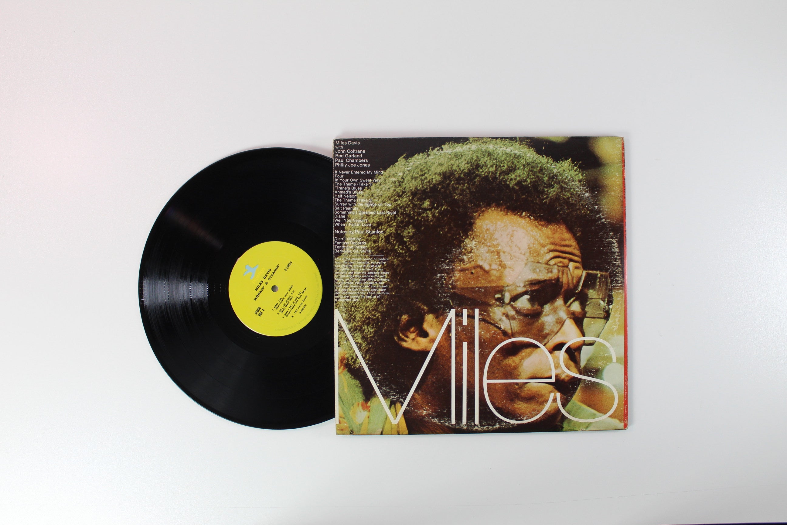 Miles Davis - Workin' And Steamin' on Prestige Reissue