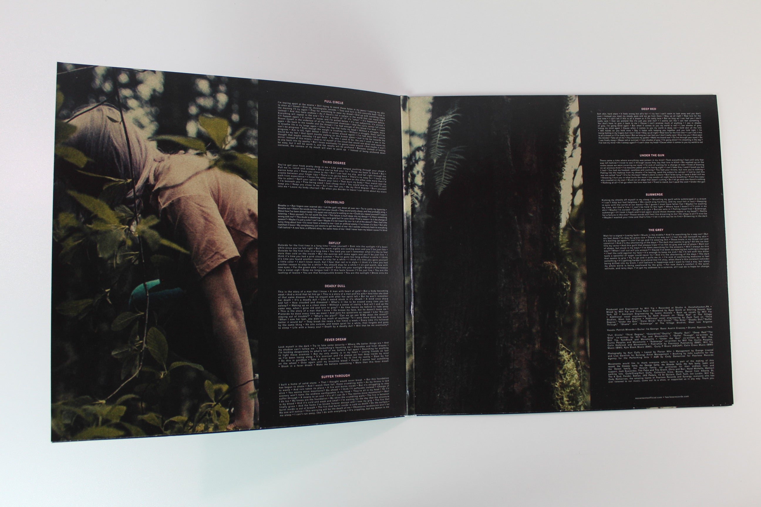 Movements - Feel Something Translucent Lime Repress on Fearless Records