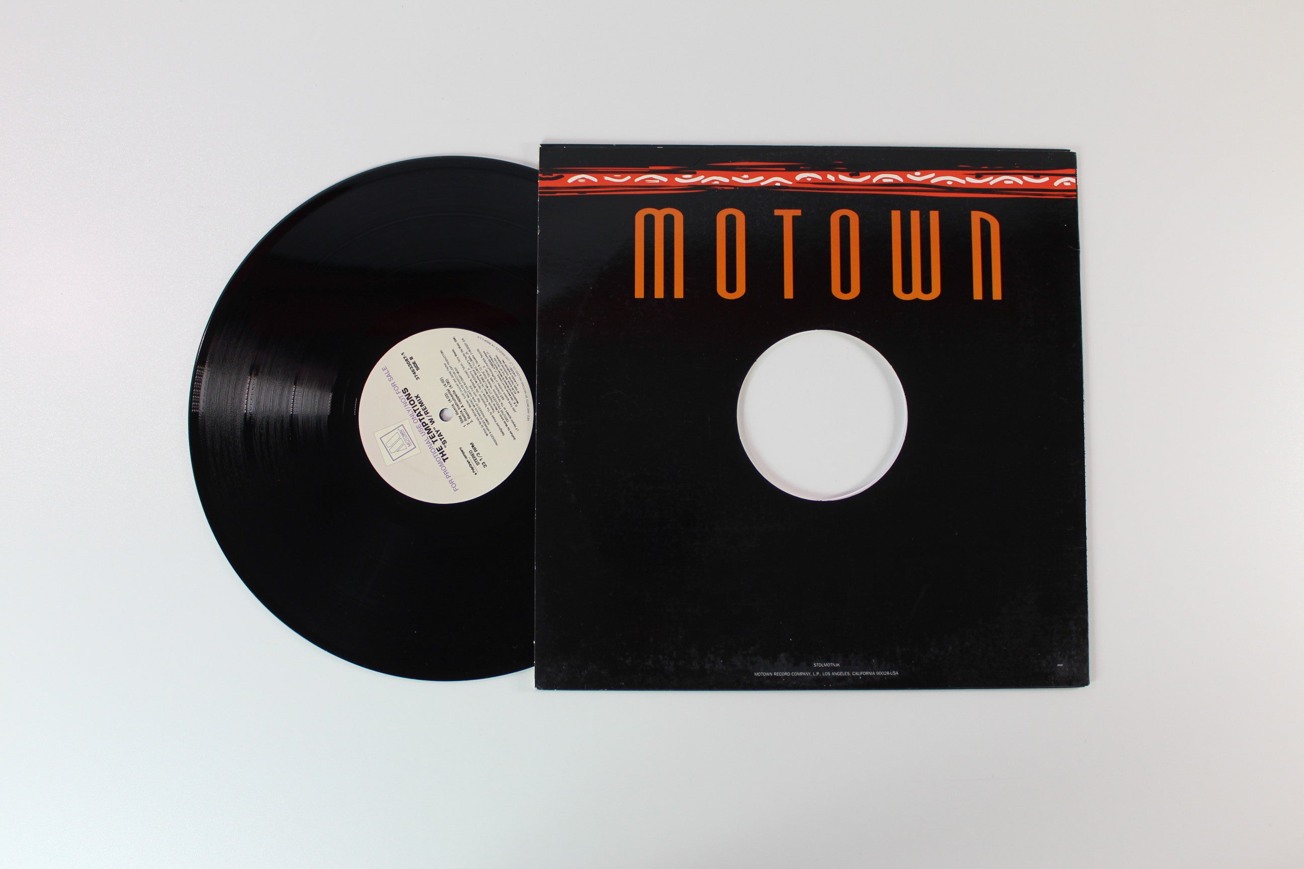 The Temptations - Stay 12-inch Promo on Motown