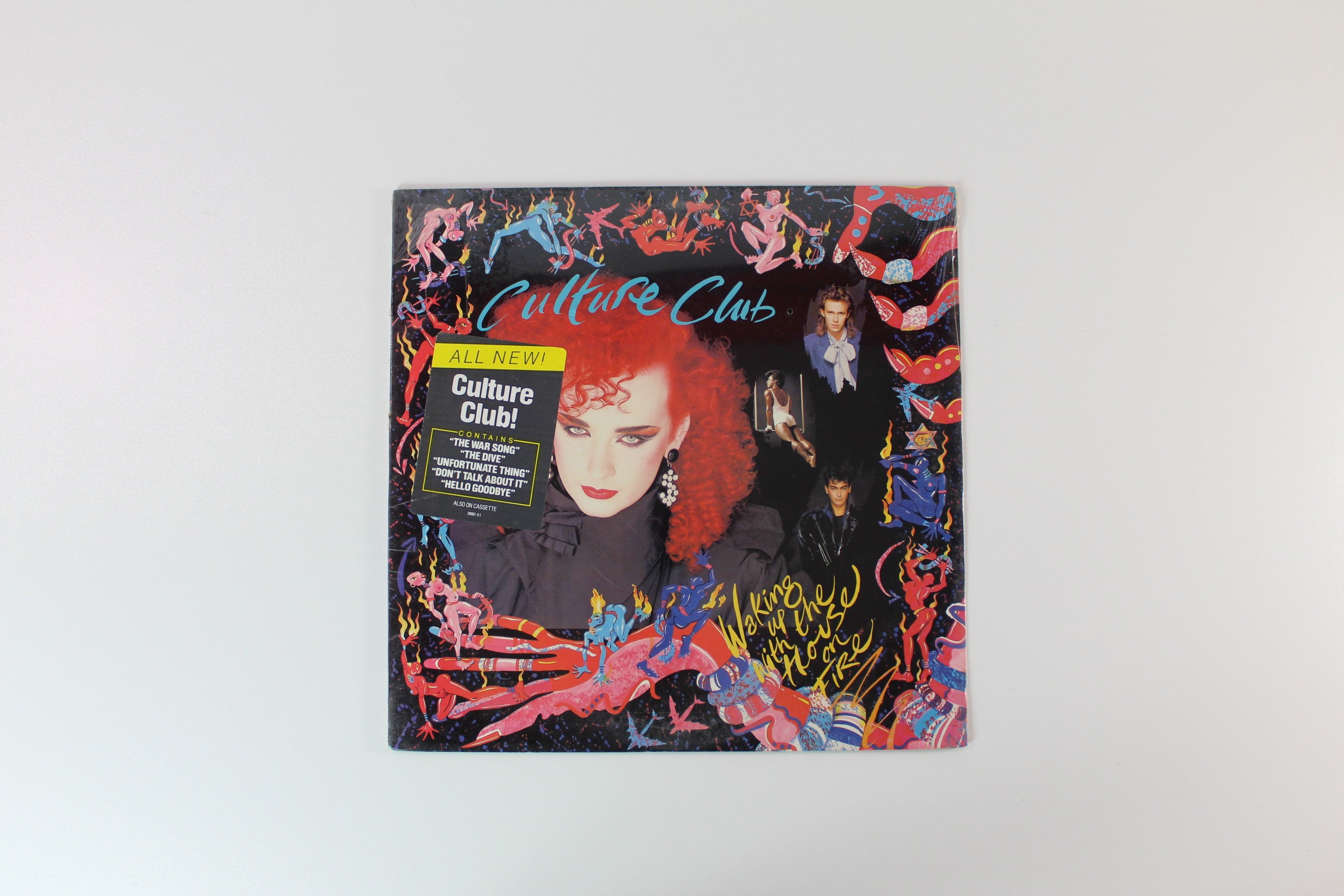 Culture Club - Waking Up With The House On Fire SEALED on Epic