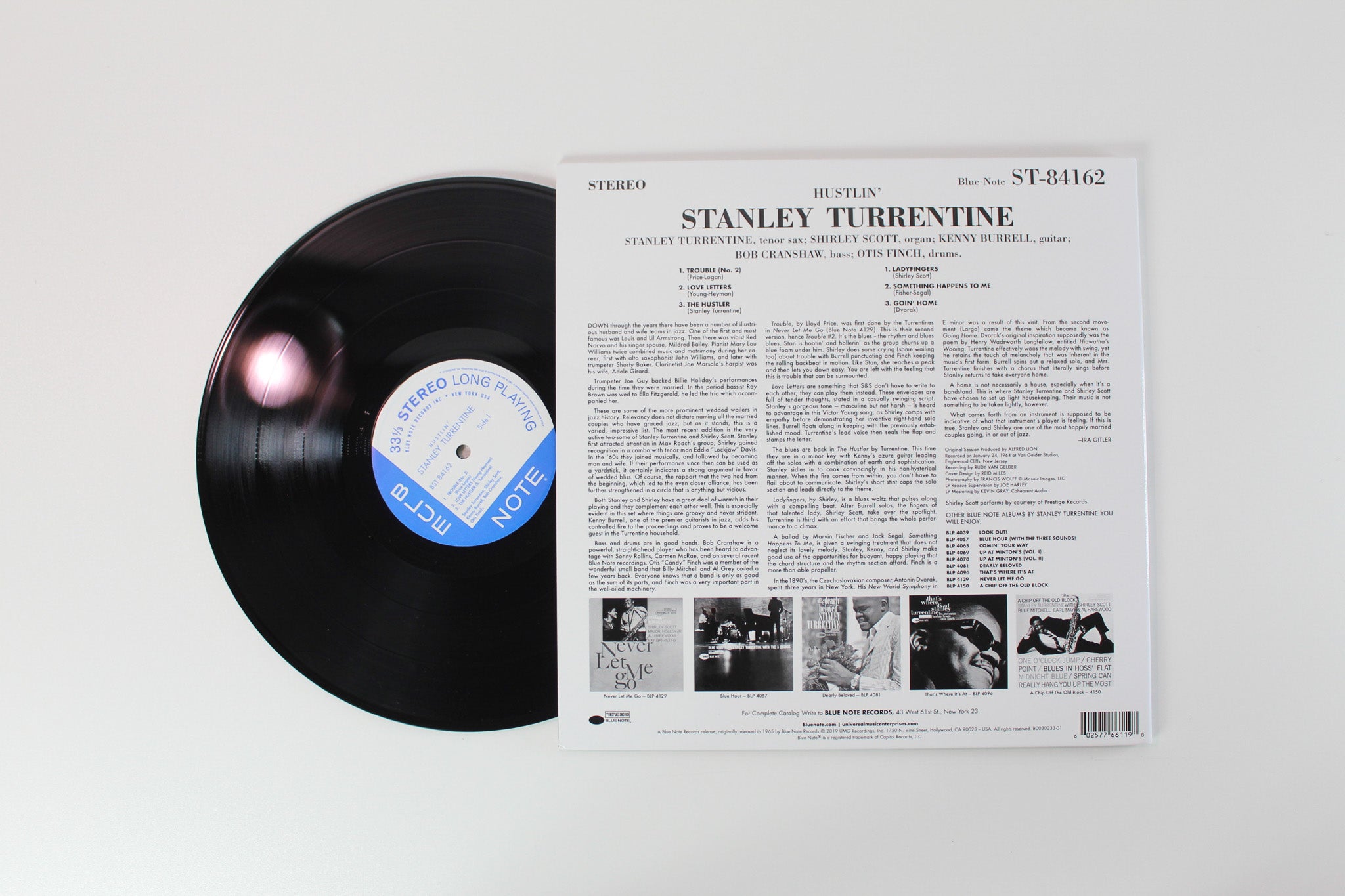 Stanley Turrentine - Hustlin' on Blue Note Tone Poet Series Reissue