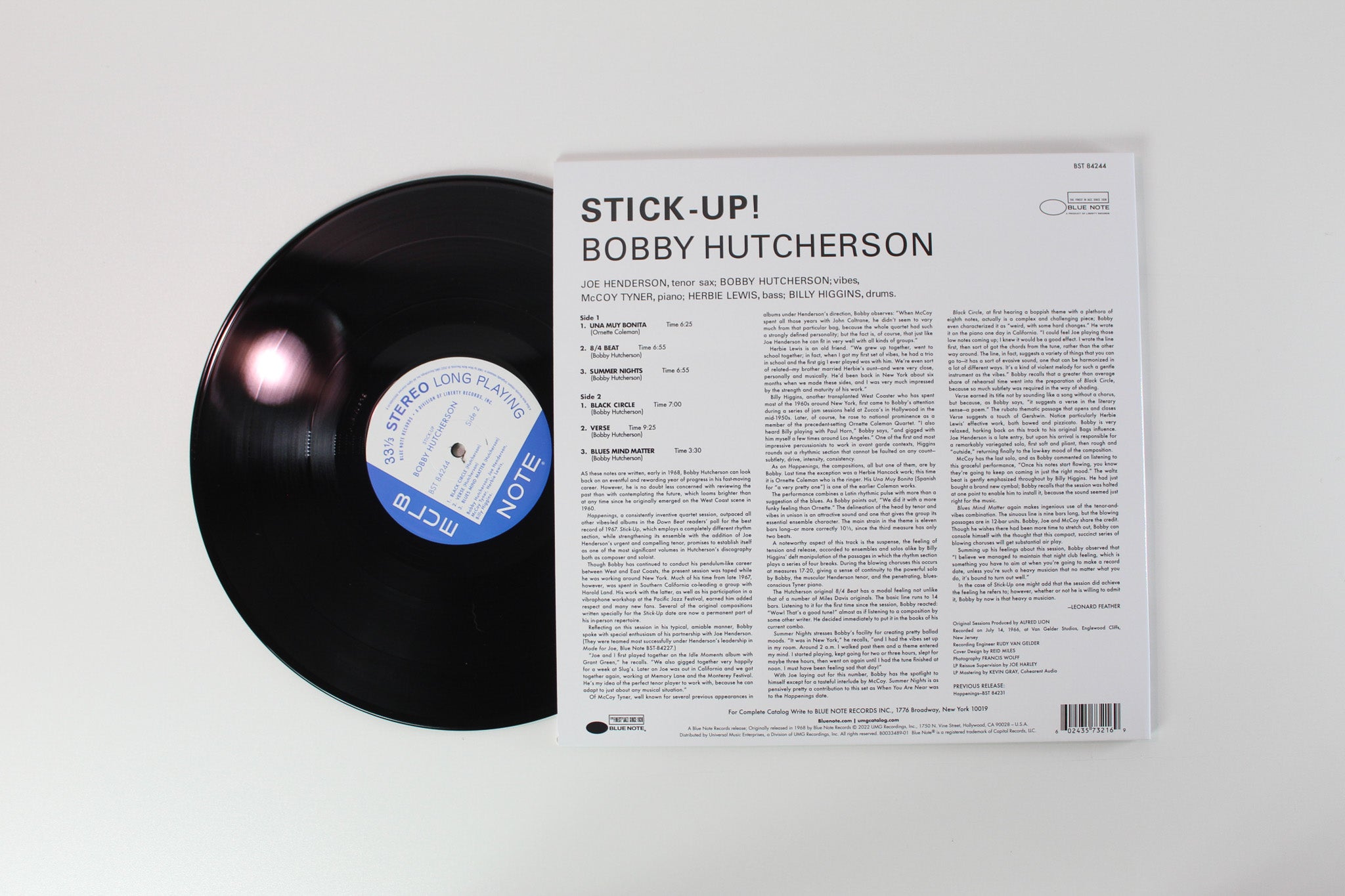 Bobby Hutcherson - Stick-Up! on Blue Note Tone Poet Series Reissue