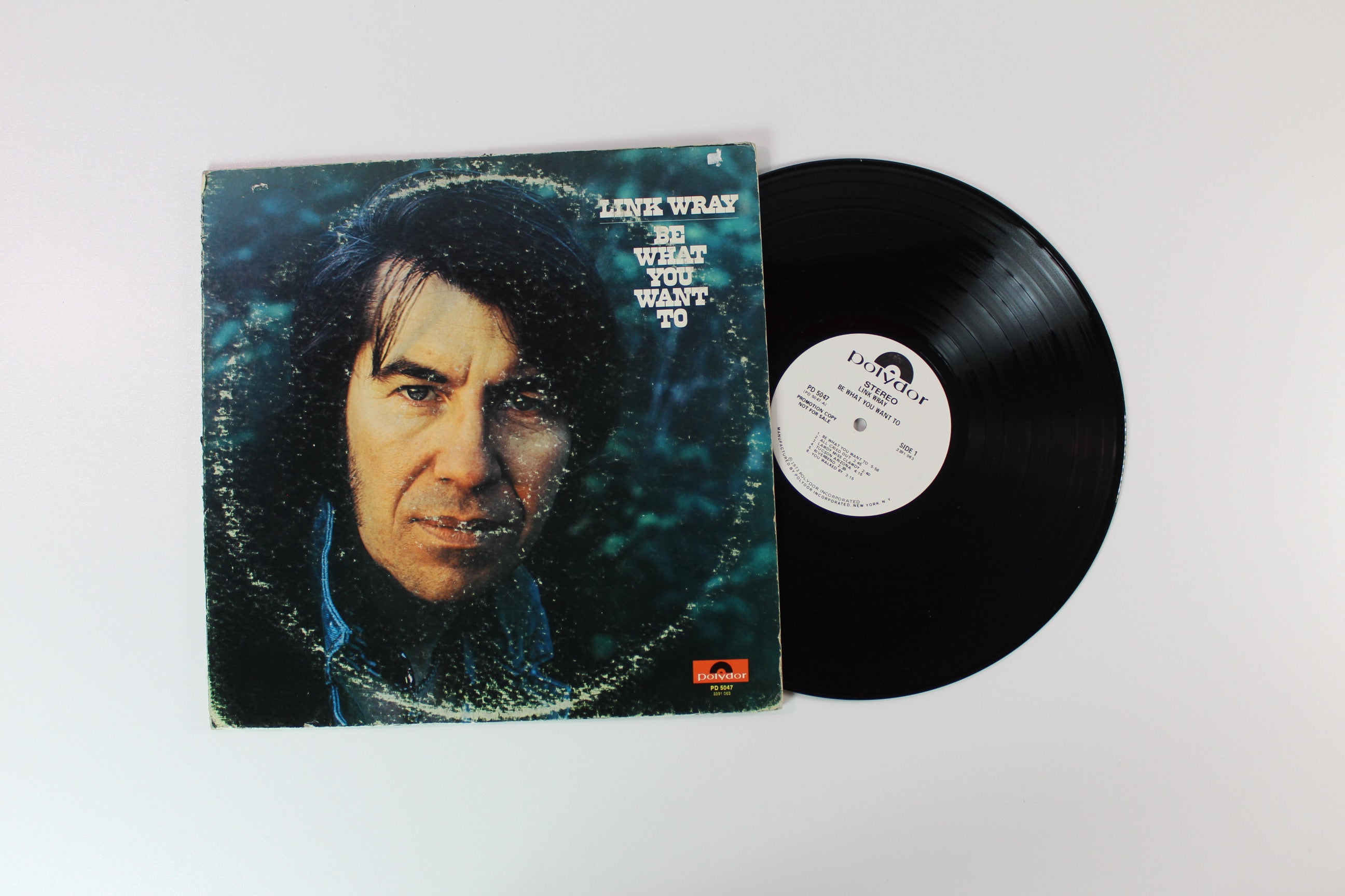 Link Wray - Be What You Want To Promo on Polydor