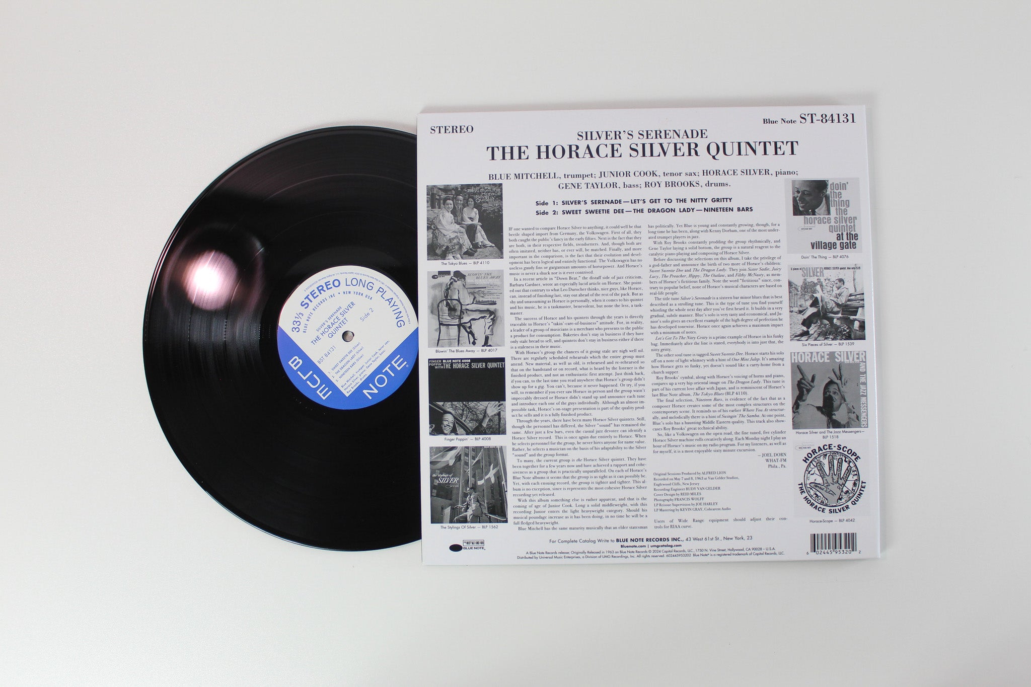 The Horace Silver Quintet - Silver's Serenade on Blue Note Tone Poet Series Reissue