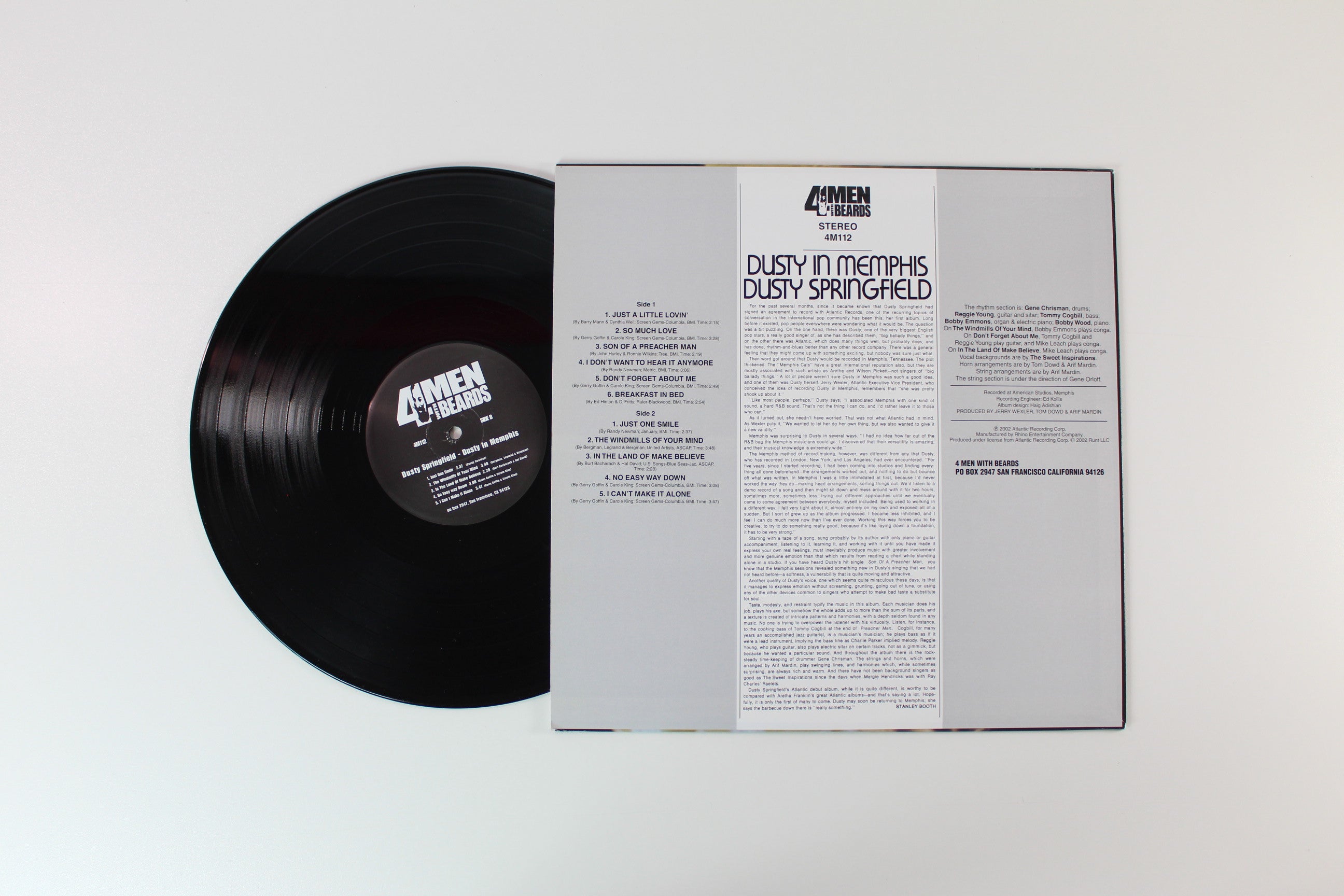 Dusty Springfield - Dusty In Memphis Reissue on 4 Men With Beards