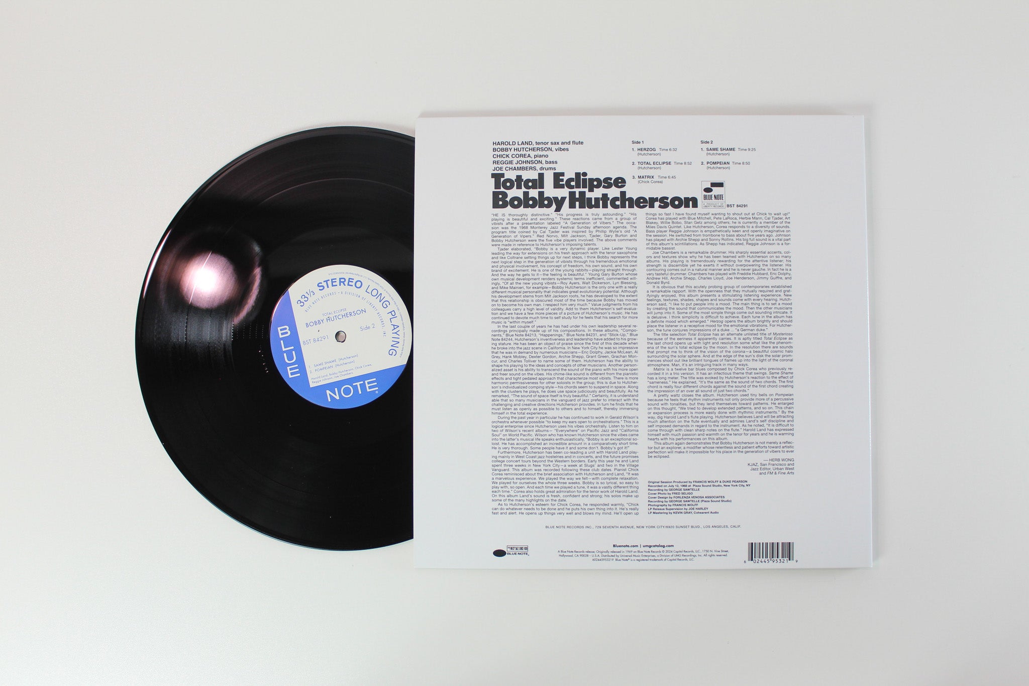 Bobby Hutcherson - Total Eclipse on Blue Note Tone Poet Series Reissue
