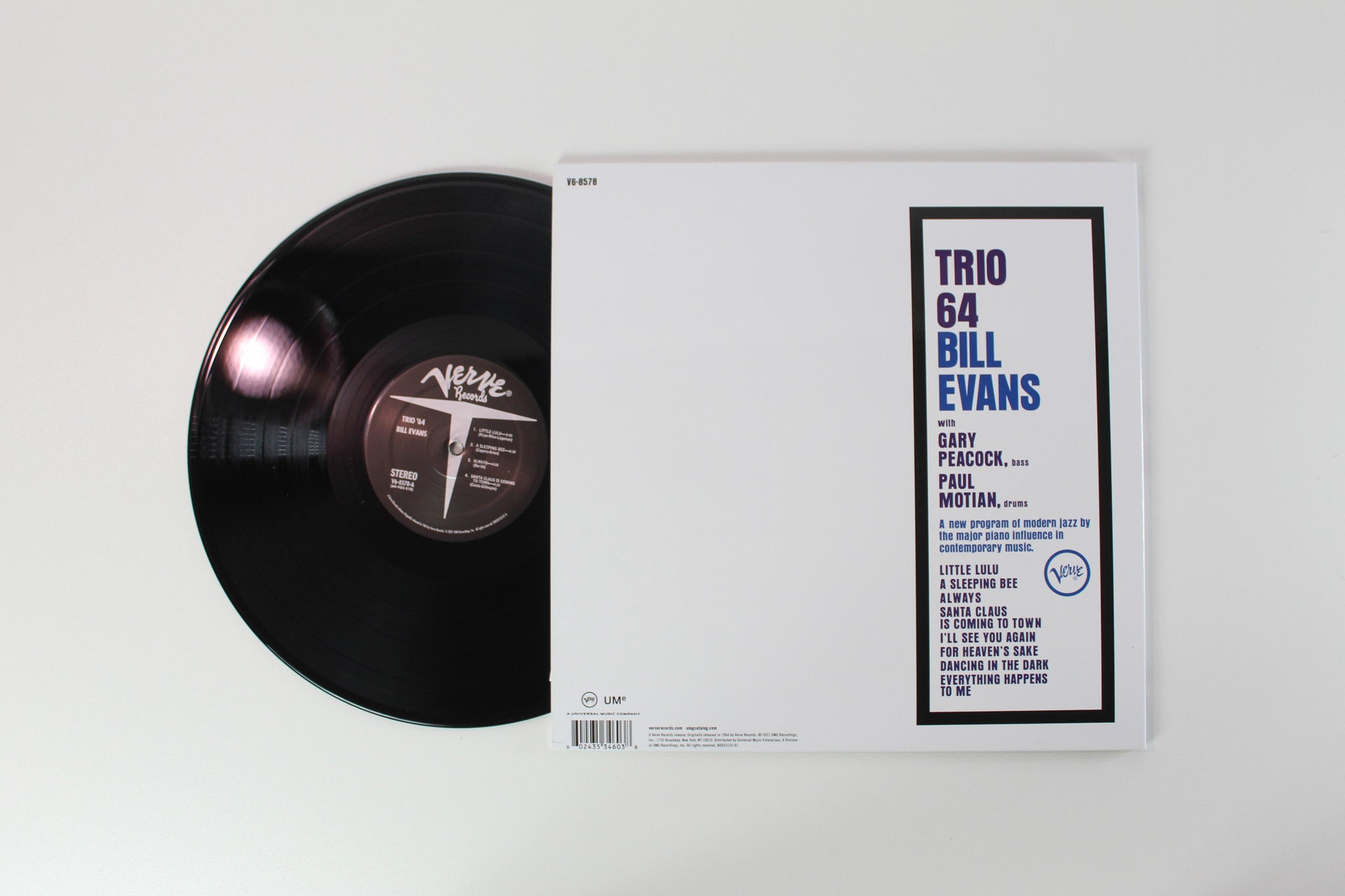 Bill Evans - Trio 64 on Verve Reocrds Acoustic Sounds Series Reissue