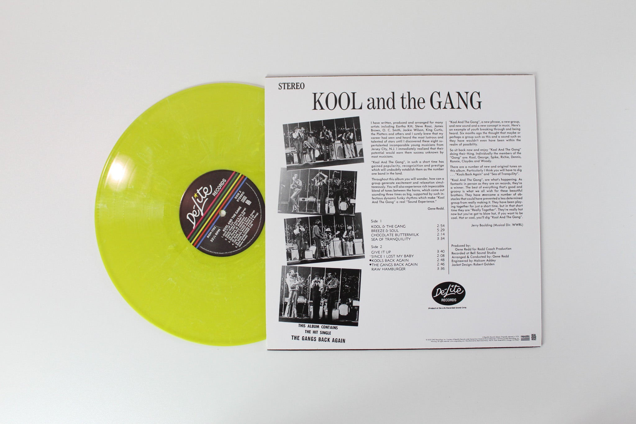 Kool & The Gang - Kool And The Gang on De-Lite Records Ltd. Kool-Aid Edition Reissue