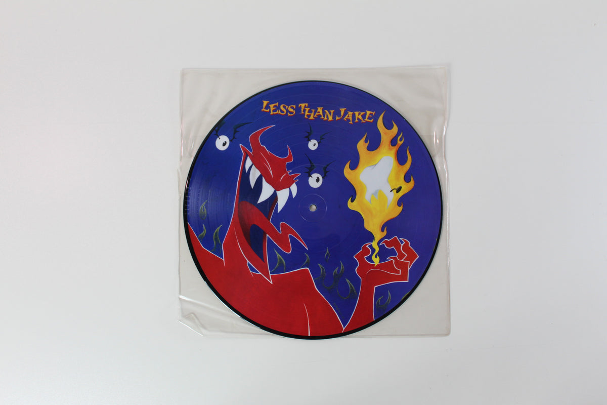 Less Than Jake - Losing Streak on No Idea Records - 12" - 45 RPM - Picture Disc