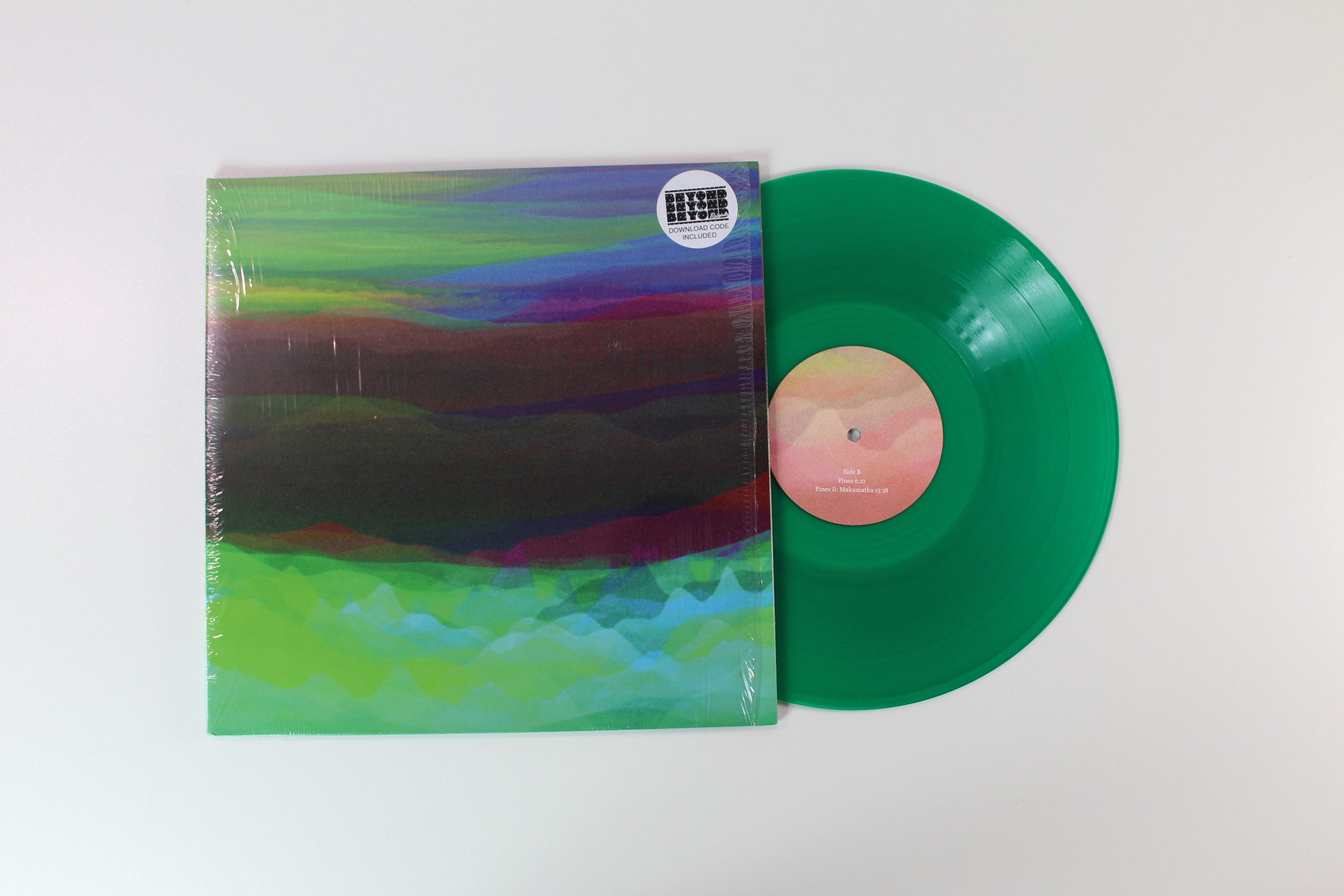 Kiki Pau - Pines on Beyond Beyond is Beyond Records Green Translucent Vinyl