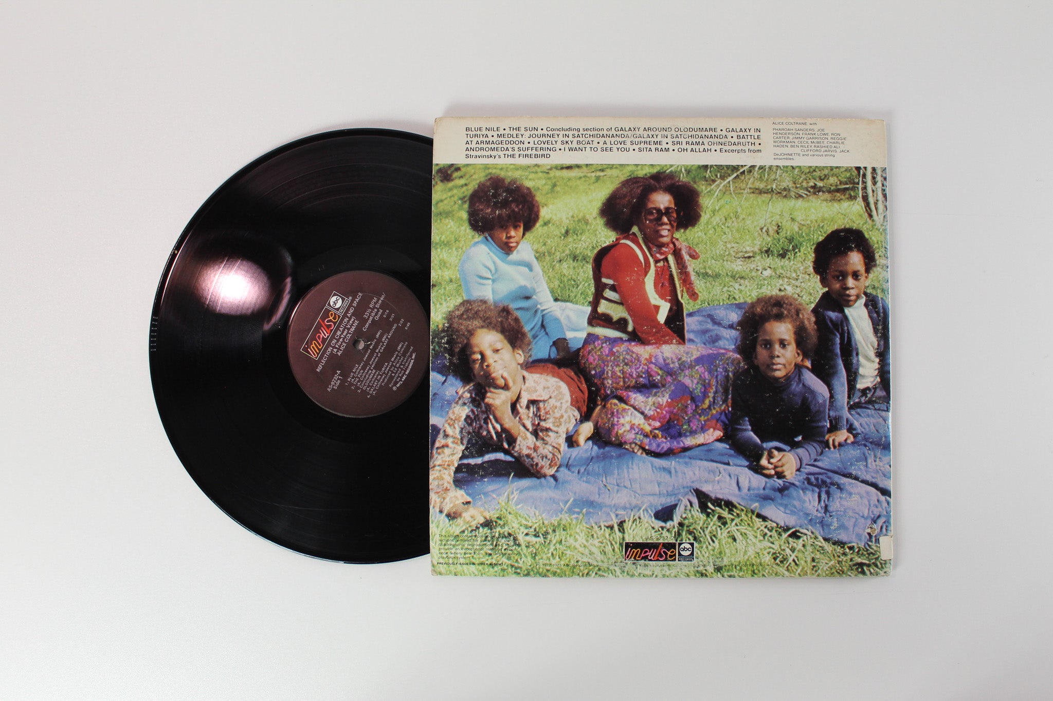 Alice Coltrane - Reflection On Creation And Space (A Five Year View) on Impulse! Quadrophonic