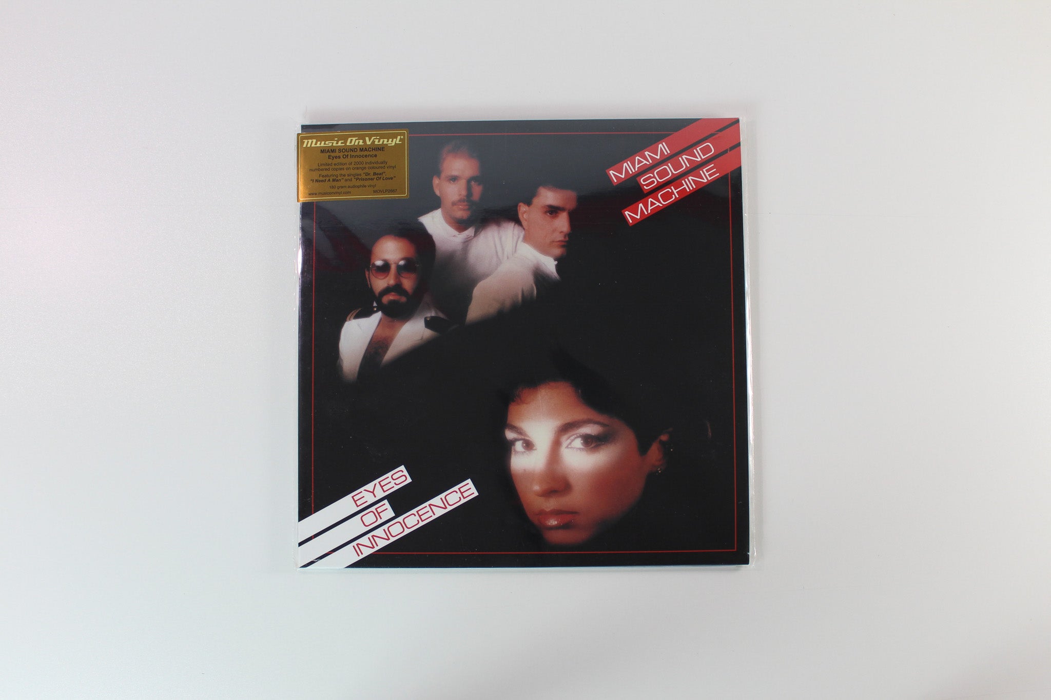 Miami Sound Machine - Eyes Of Innocence on Music on Vinyl Ltd Numbered Orange Vinyl Reissue