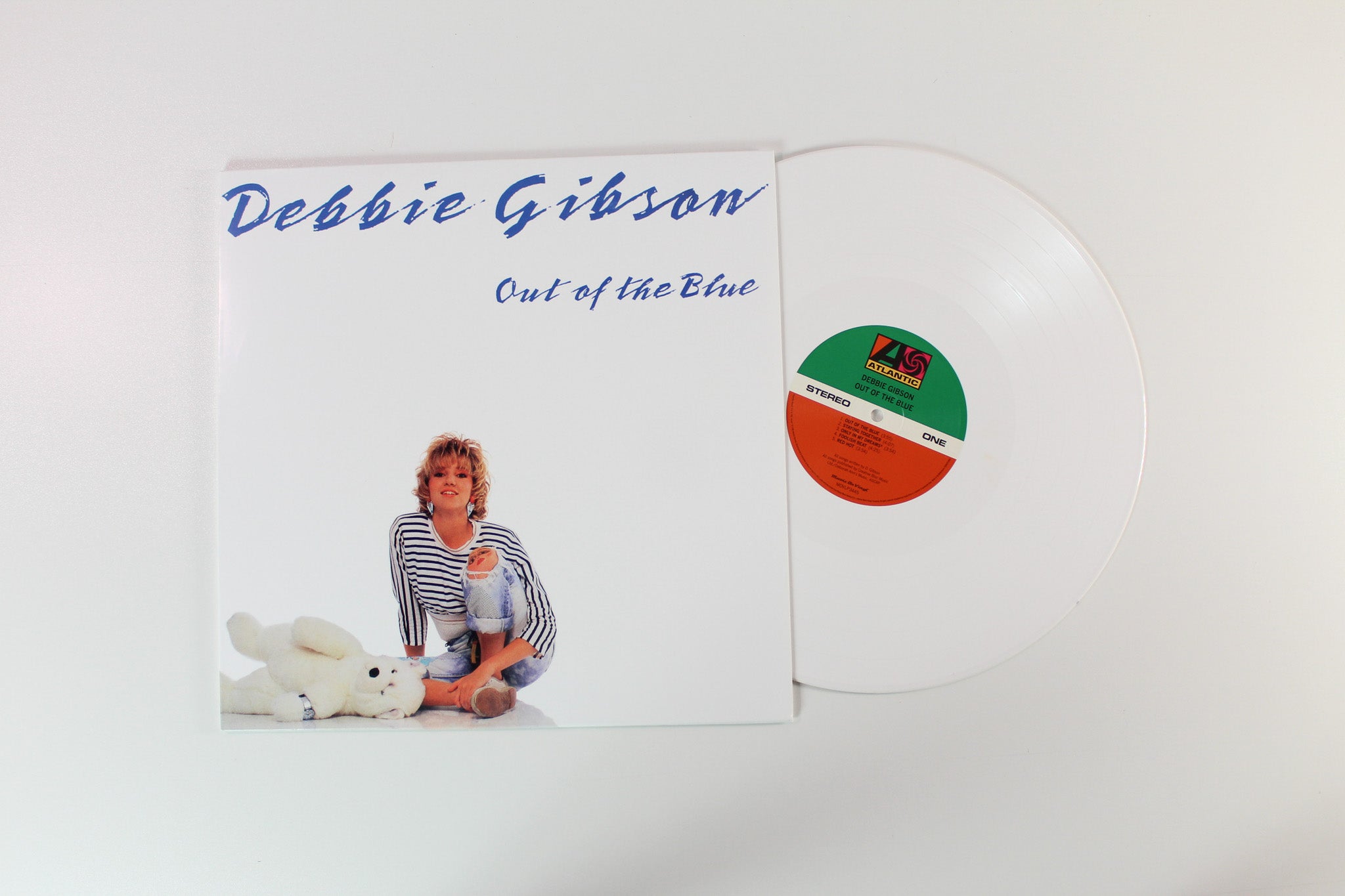 Debbie Gibson - Out Of The Blue on Music on Vinyl Ltd Numbered White Vinyl Reissue