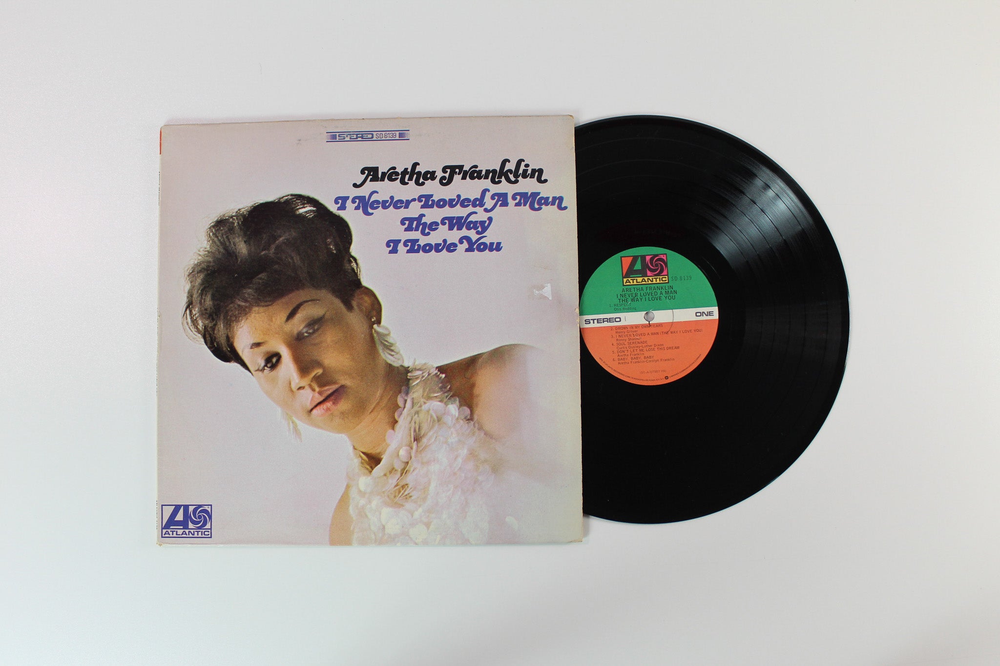 Aretha Franklin - I Never Loved A Man The Way I Love You on Atlantic Reissue