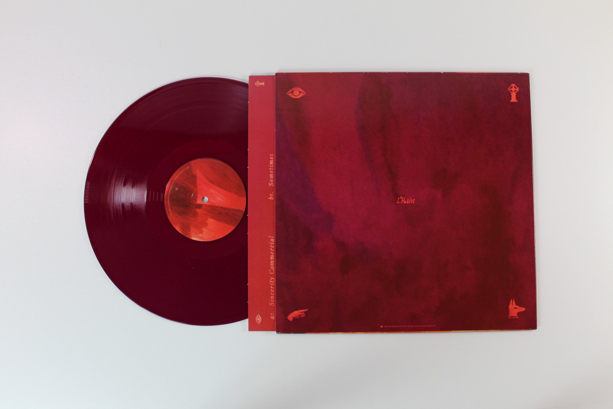 L'Rain - I Killed Your Dog on Mexican Summer - Oxblood Colored Vinyl