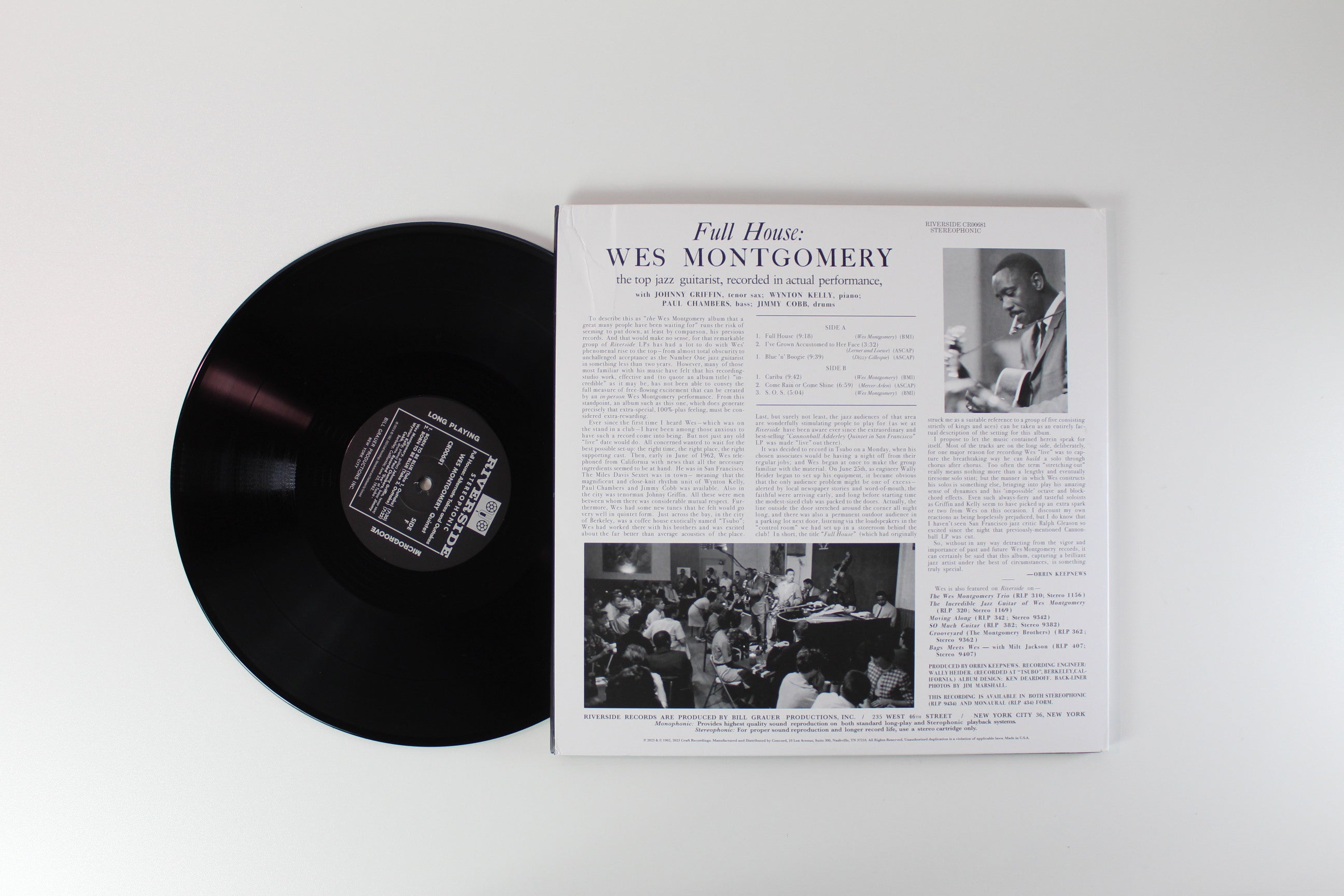 Wes Montgomery - The Complete Full House Recordings on Craft Recordings Reissue