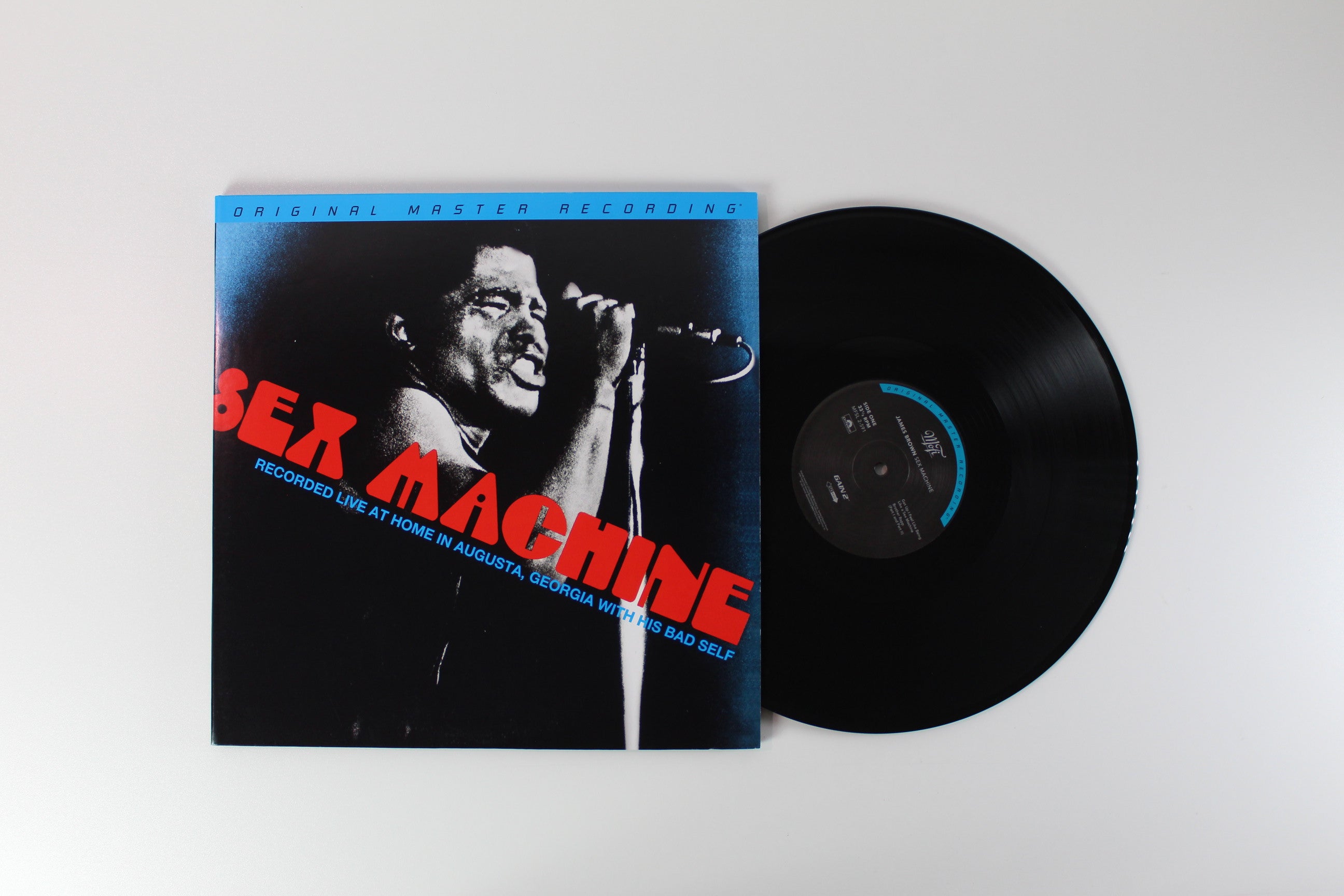 James Brown - Sex Machine (Recorded Live At Home In Augusta Georgia With His Bad Self) on Mobile Fidelity Sound Lab Numbered Reissue