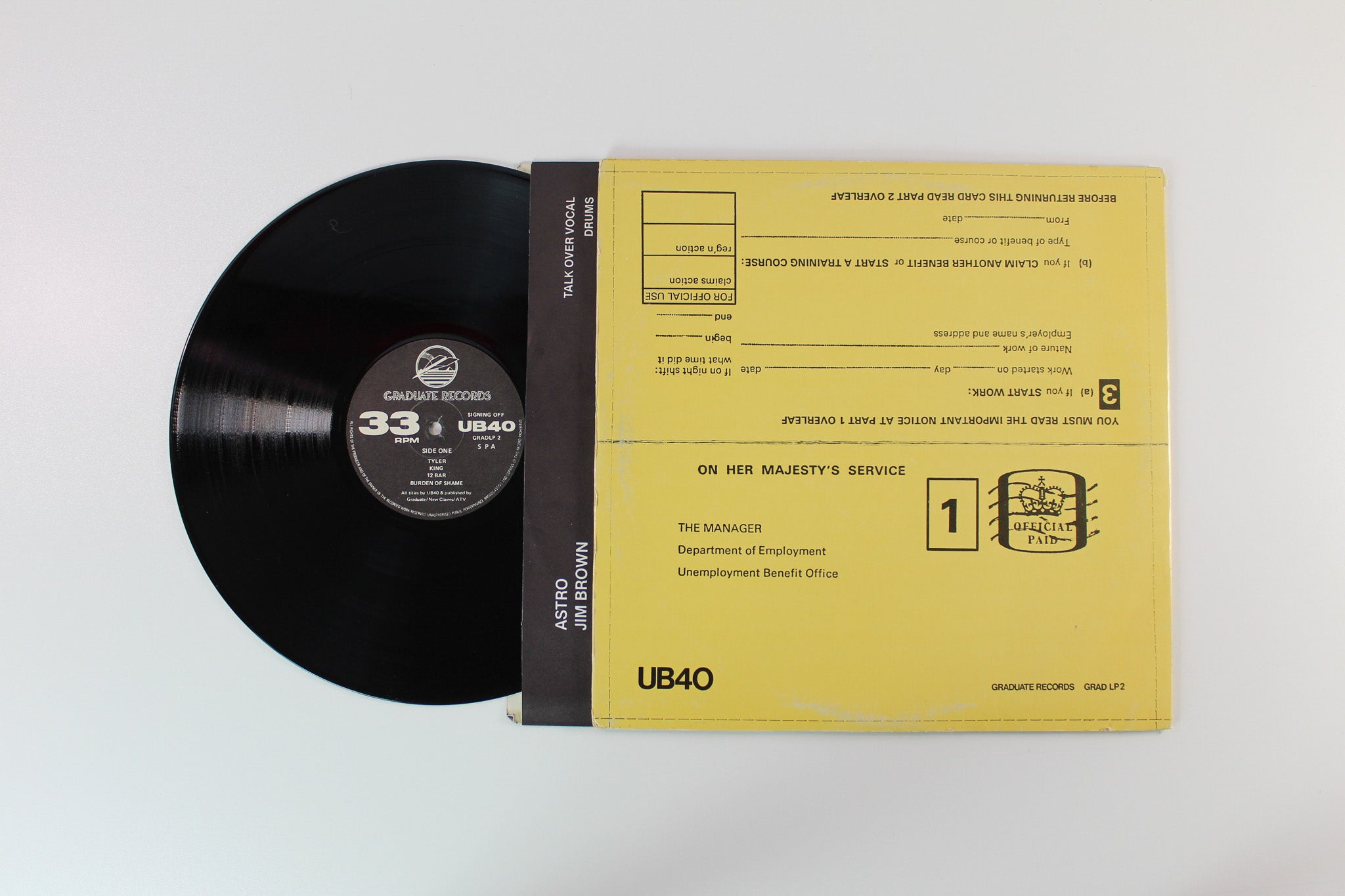 UB40 - Signing Off on Graduate Records