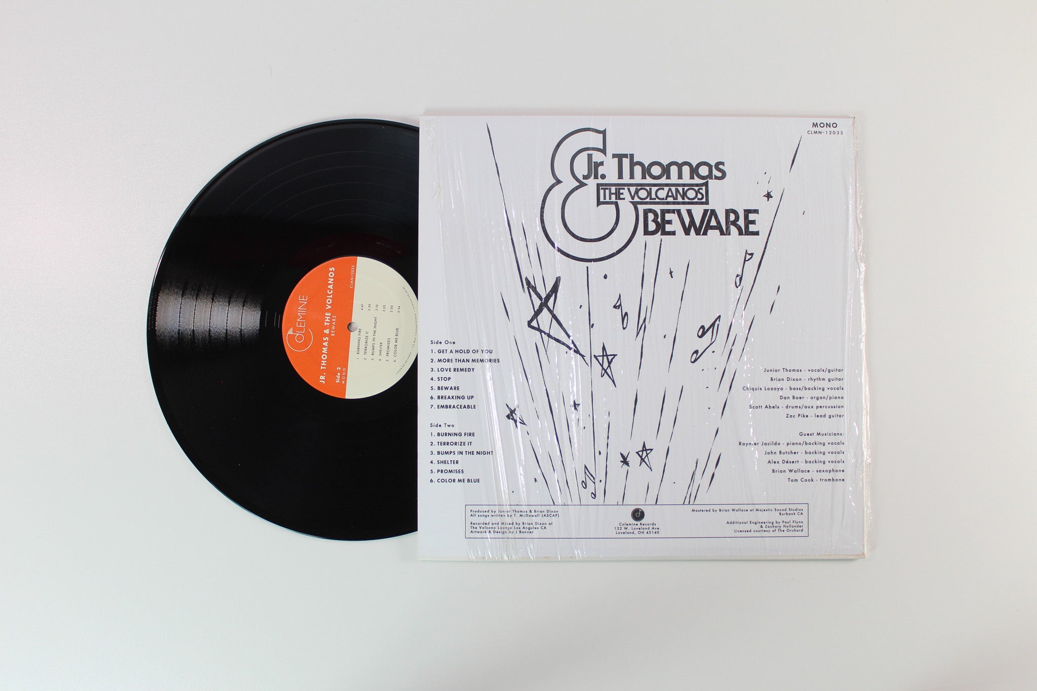 Jr. Thomas & The Volcanos - Beware on Colemine Records