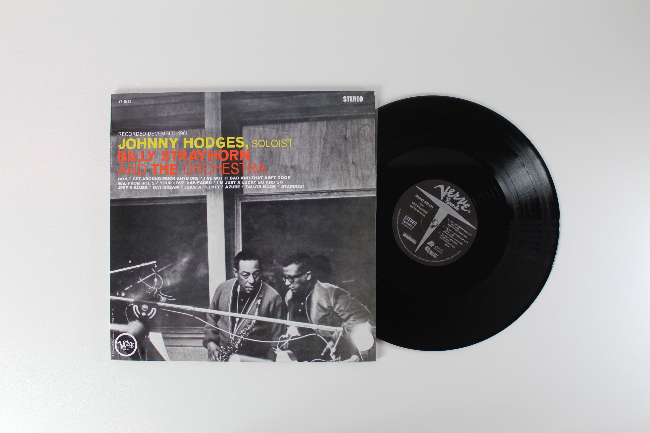 Johnny Hodges & Billy Strayhorn - Johnny Hodges With Billy Strayhorn And The Orchestra on Analogue Productions Verve Reissues