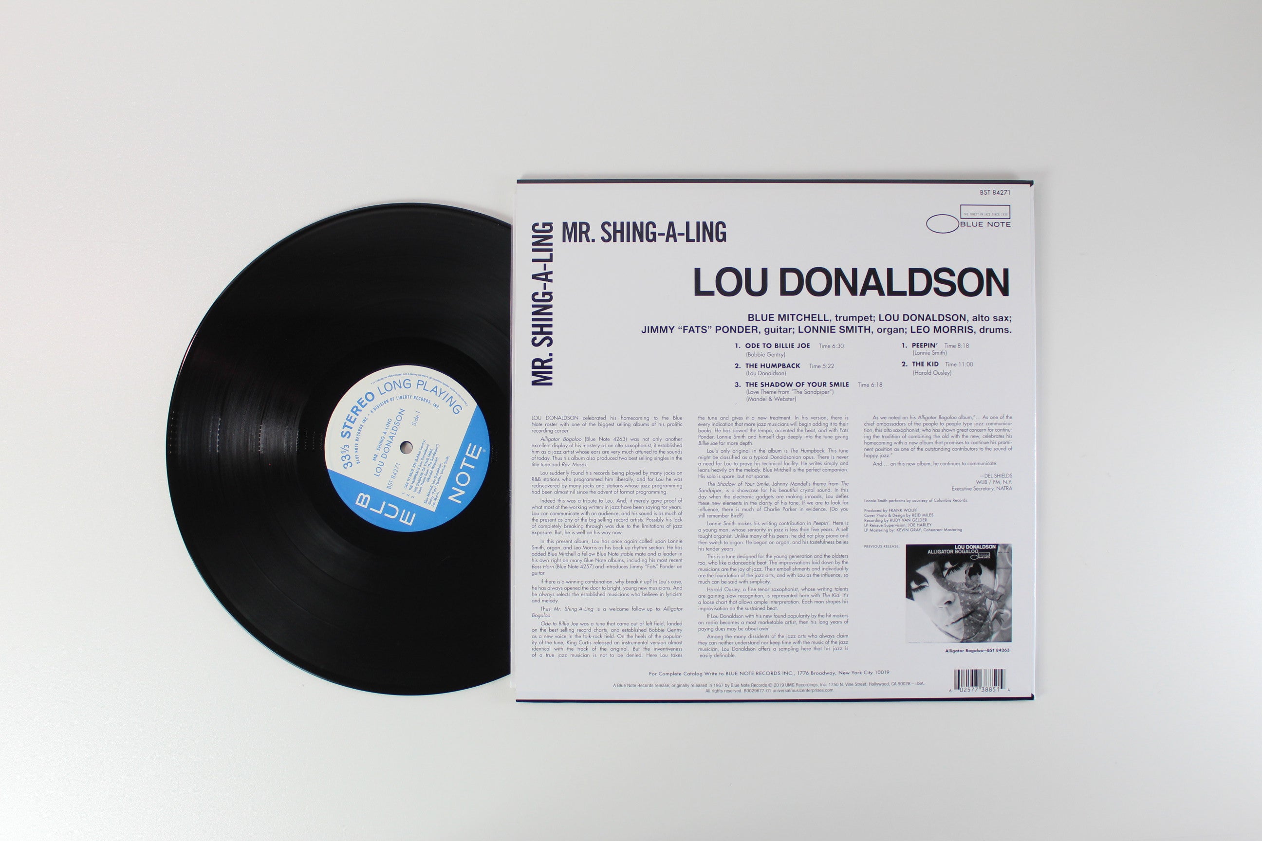 Lou Donaldson - Mr. Shing-A-Ling on Blue Note Tone Poet Reissue