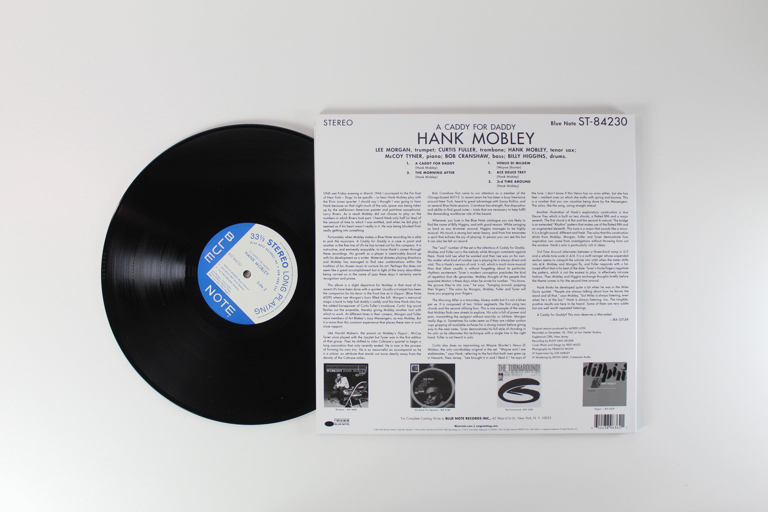 Hank Mobley - A Caddy For Daddy on Blue Note Tone Poet Series Reissue