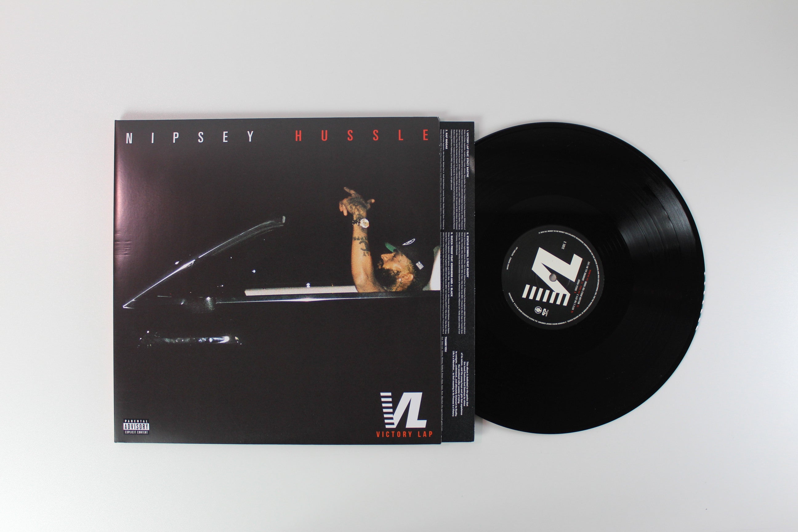 Nipsey Hussle - Victory Lap on Atlantic/All Money In No Money Out Reissue