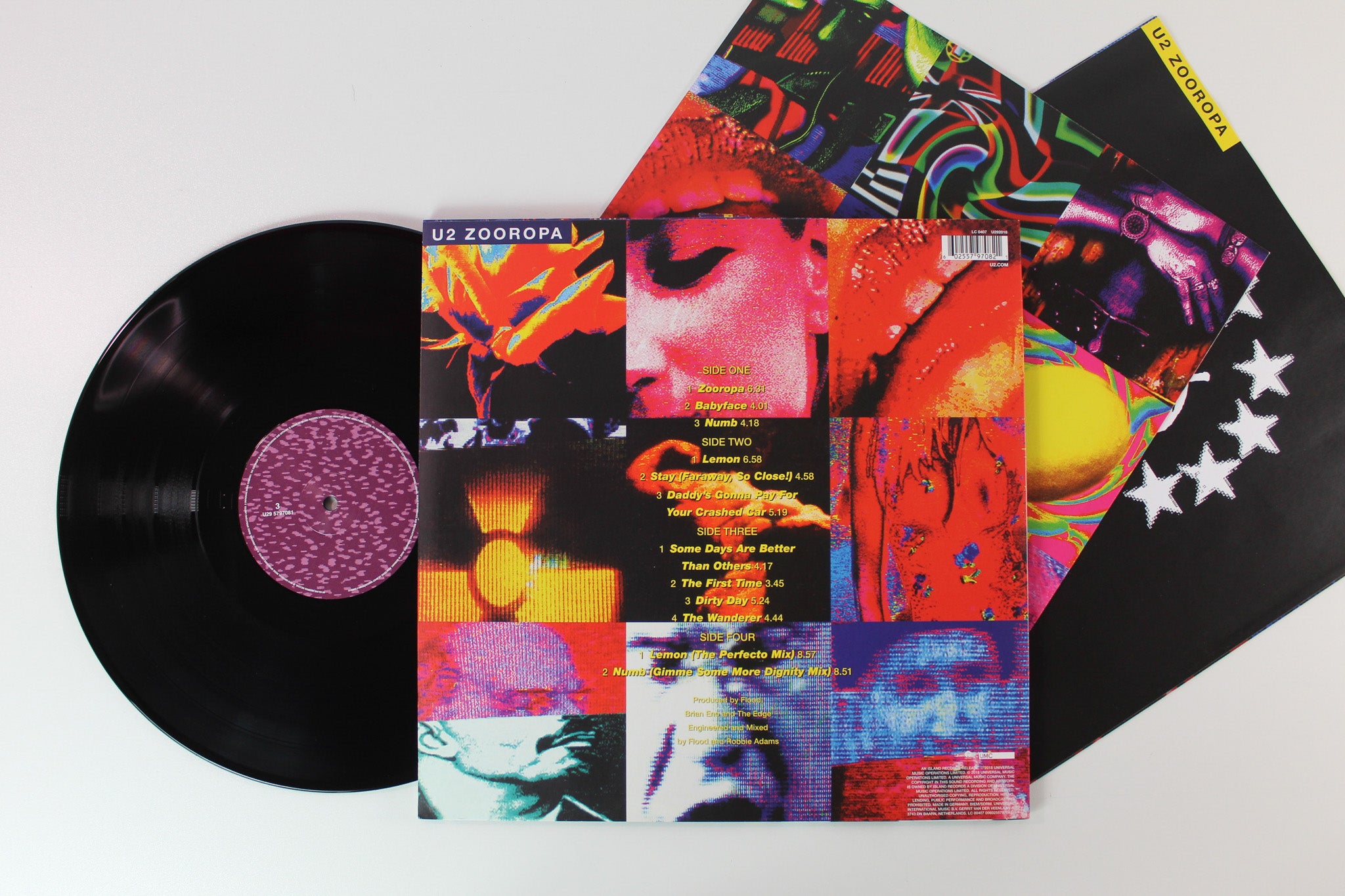 U2 - Zooropa on Island 180 Gram Rissue