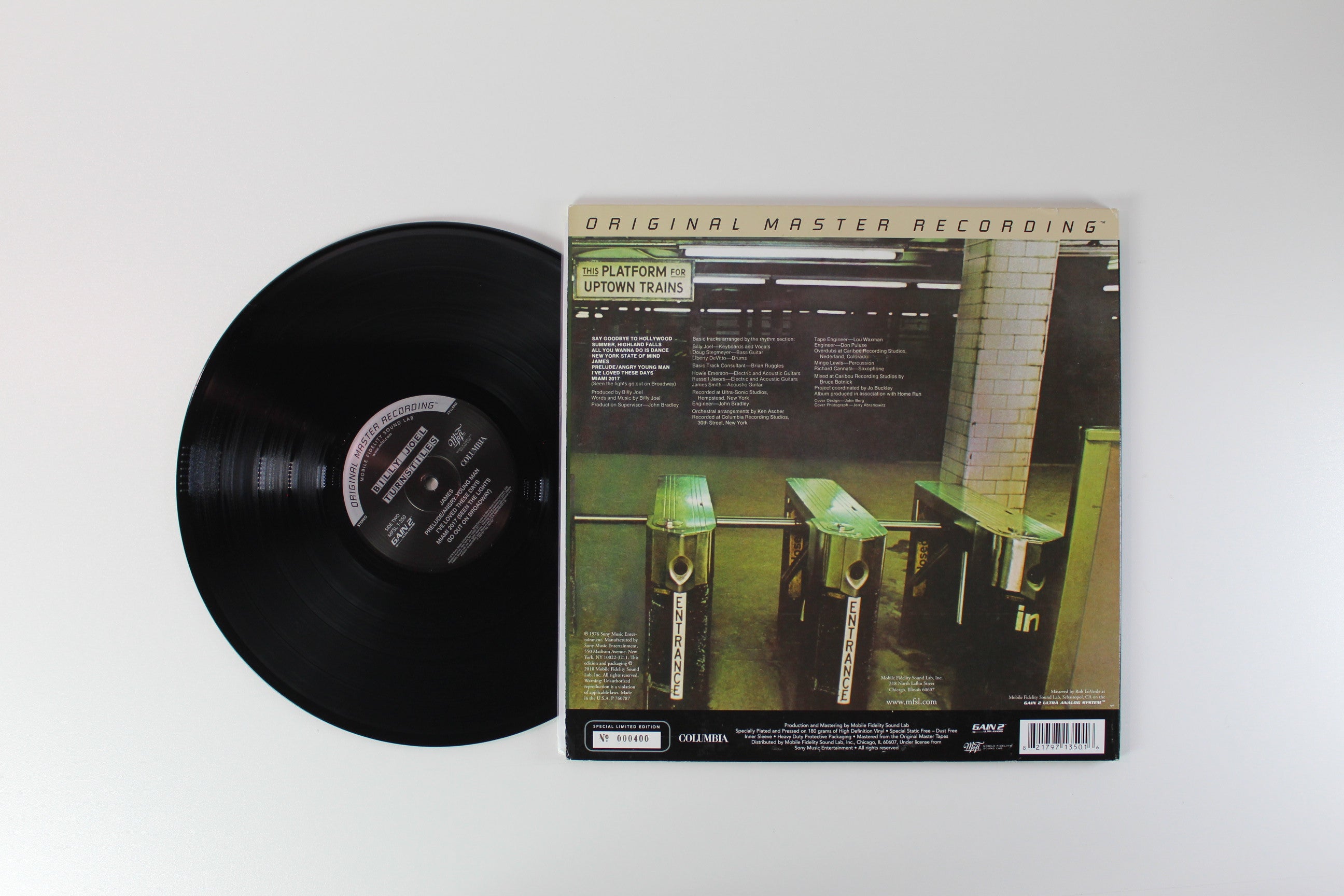 Billy Joel - Turnstiles on Mobile Fidelity Sound Lab Numbered Reissue