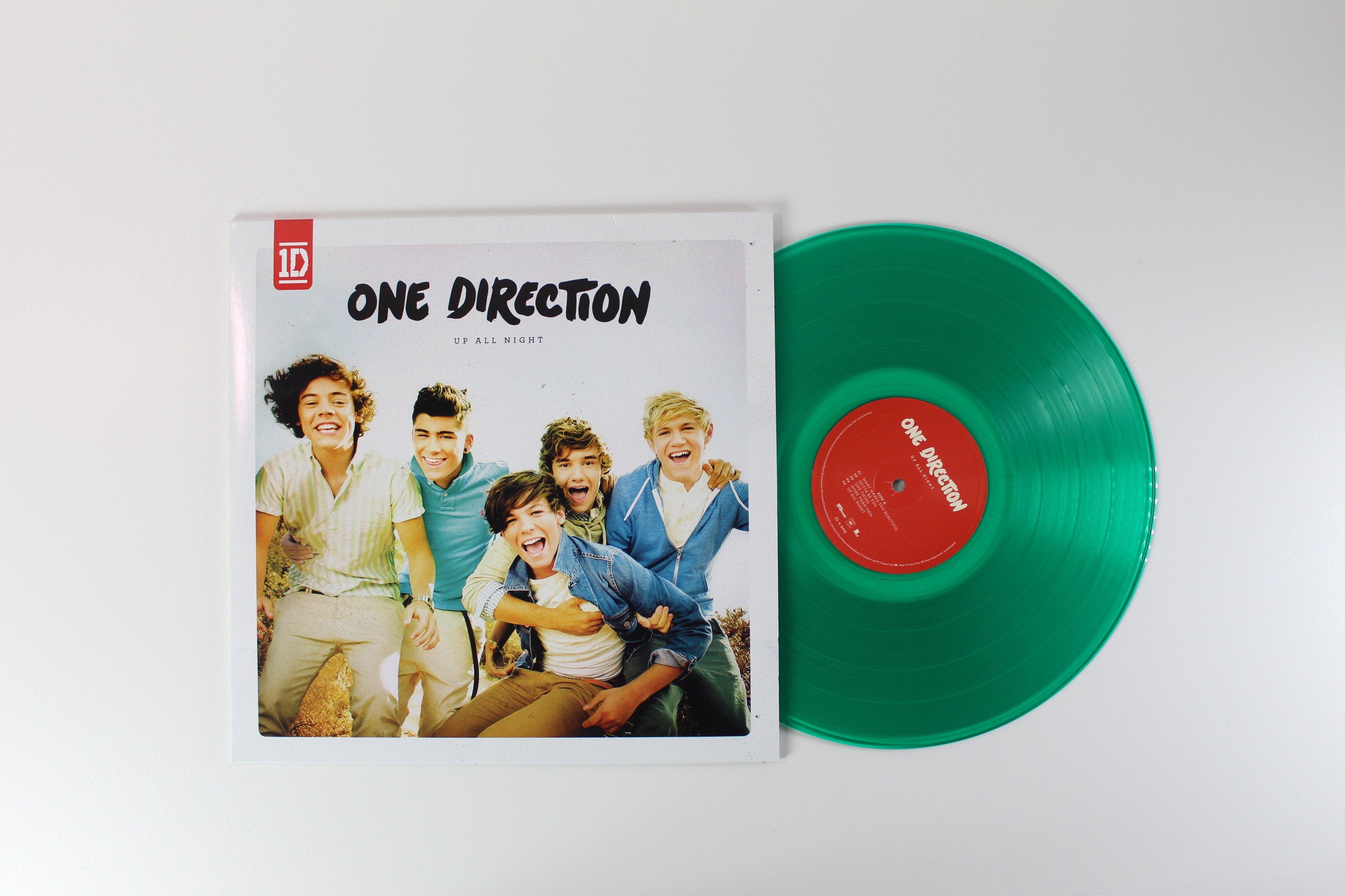 One Direction - Up All Night on Syco Music Ltd. Green Translucent Vinyl Reissue