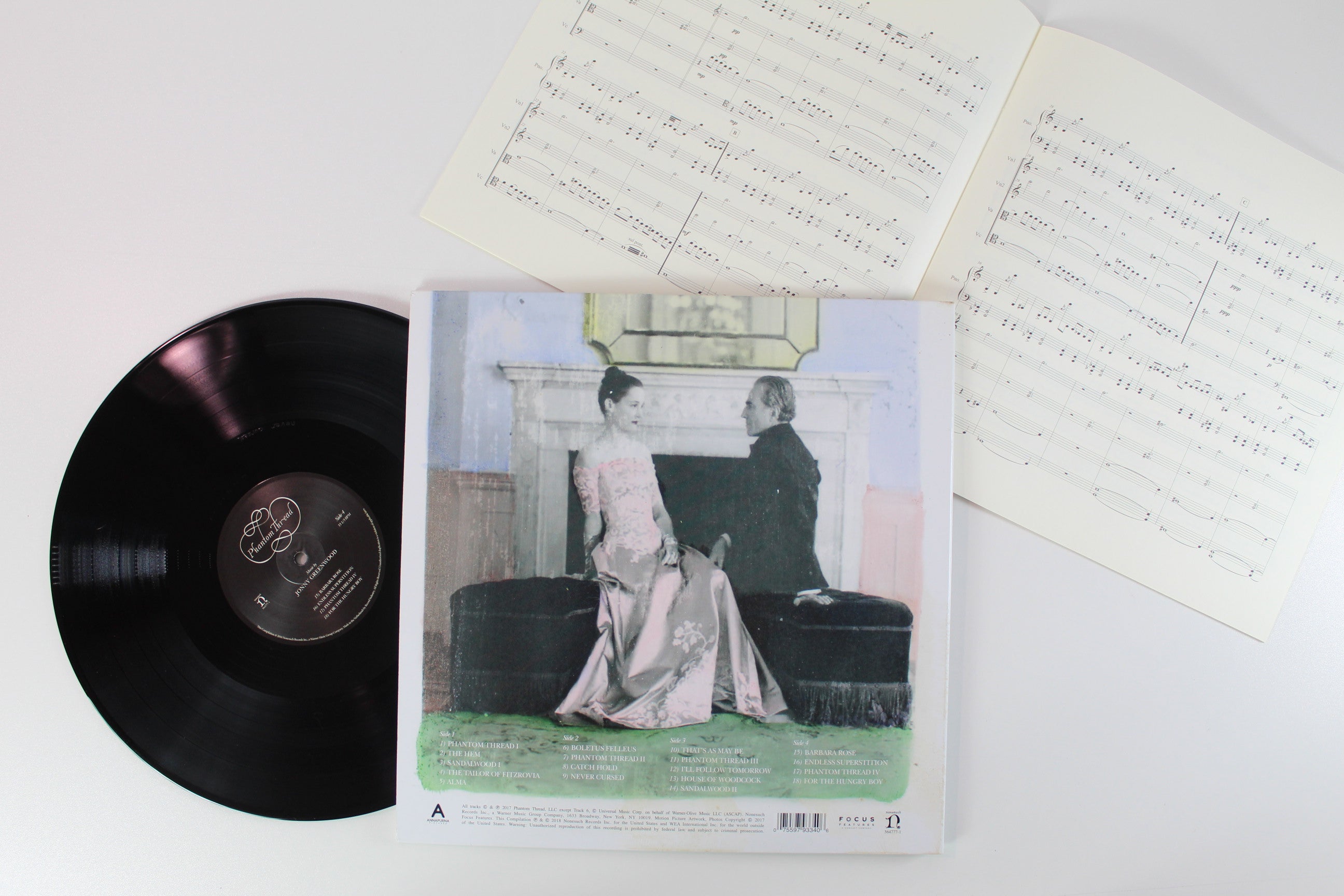 Jonny Greenwood - Phantom Thread (Original Motion Picture Soundtrack) on Nonesuch