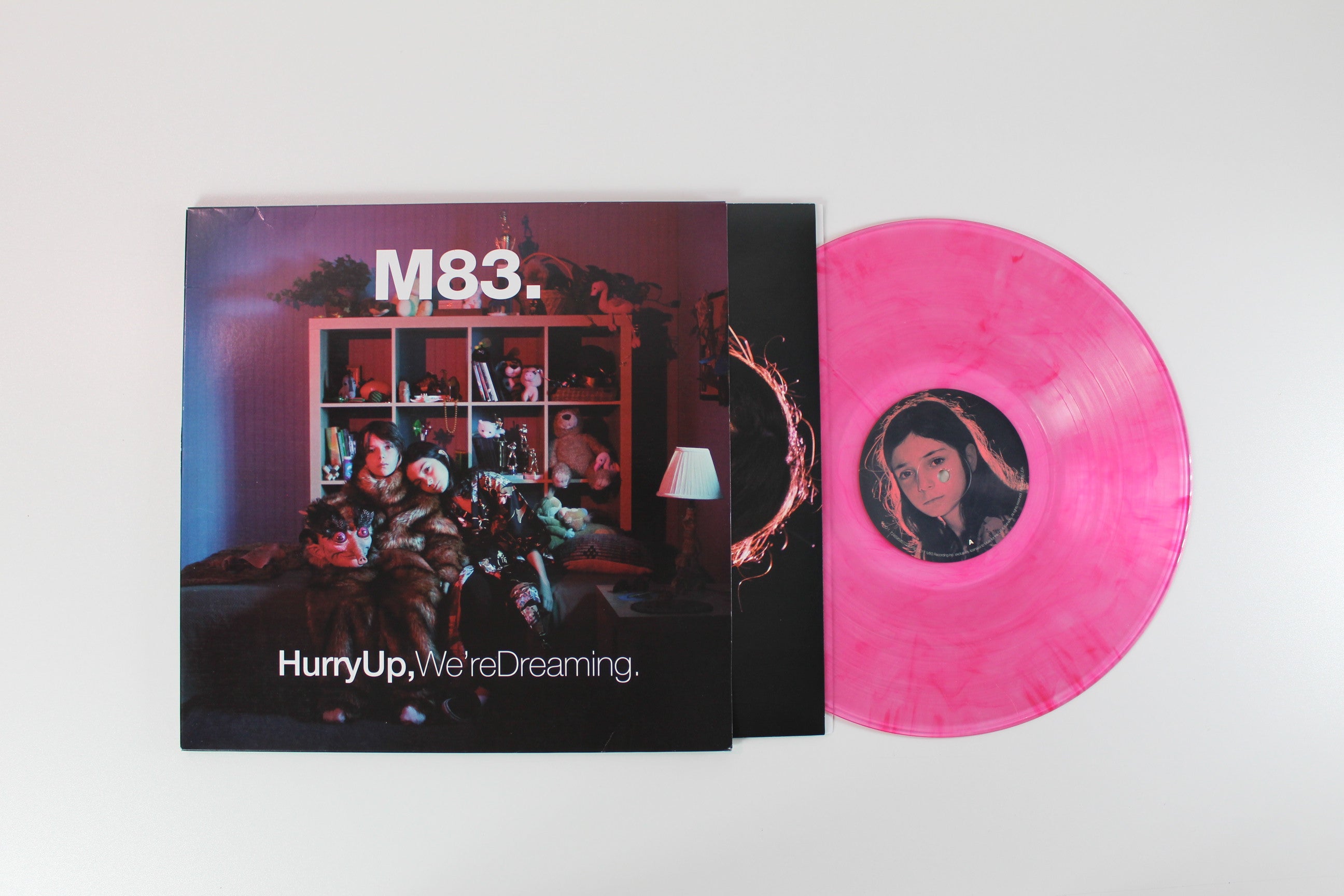 M83 - Hurry Up We're Dreaming on Mute Ltd. Pink & Blue Vinyl