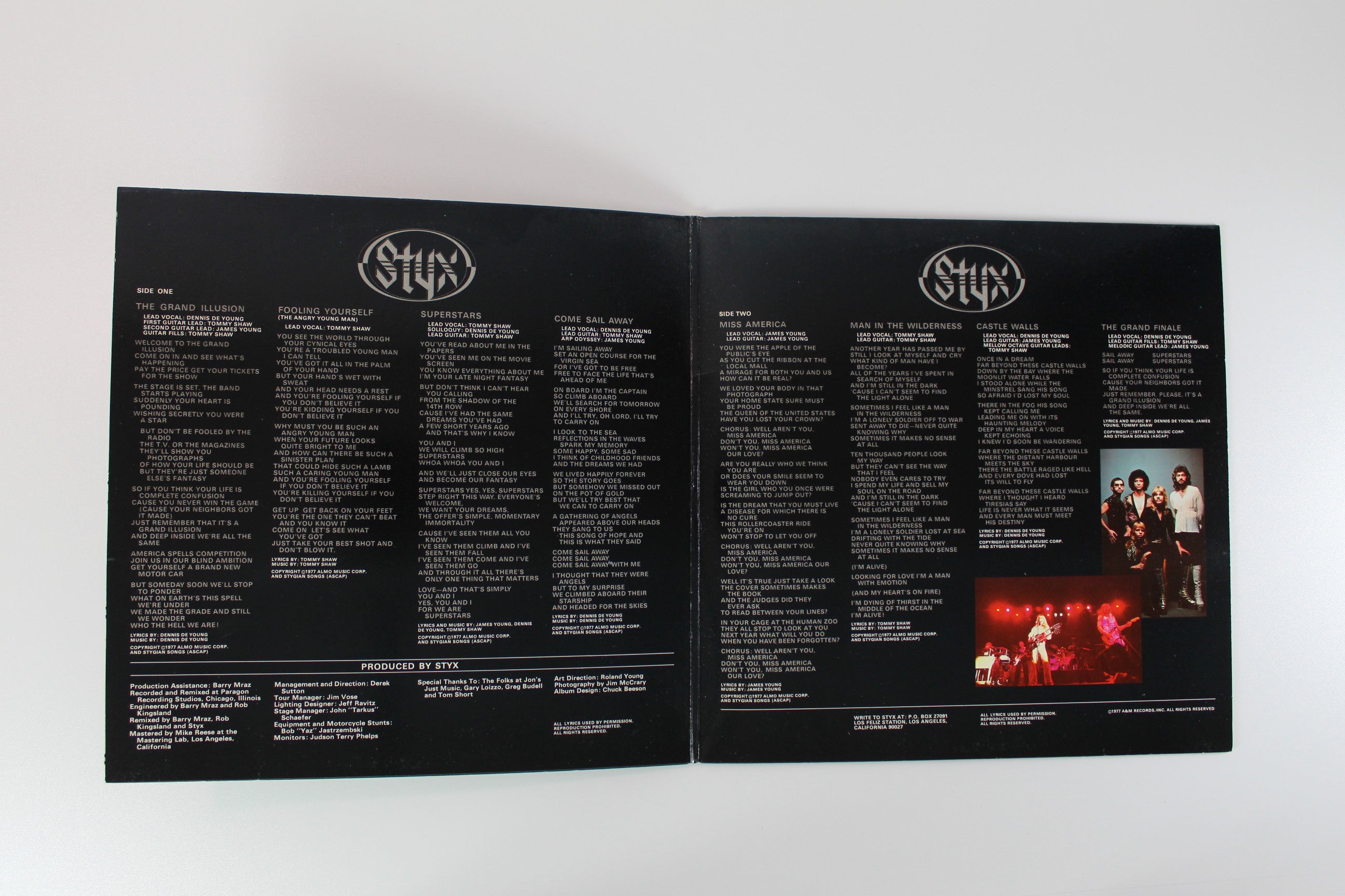 Styx - The Grand Illusion on A&M Records Audiophile Series Half-Speed Mastered