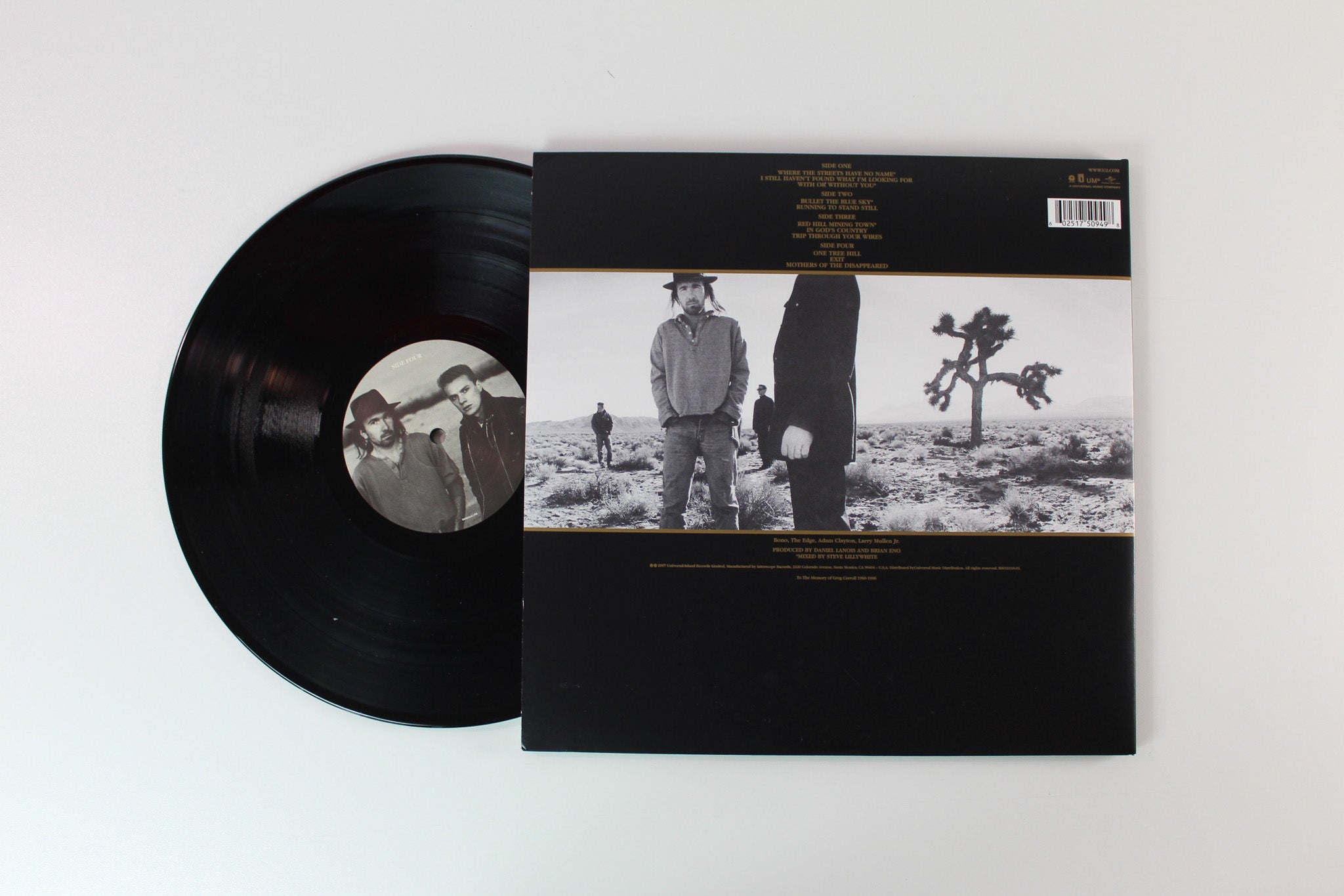 U2 - The Joshua Tree on Island 180 Gram 20th Anniversary Reissue