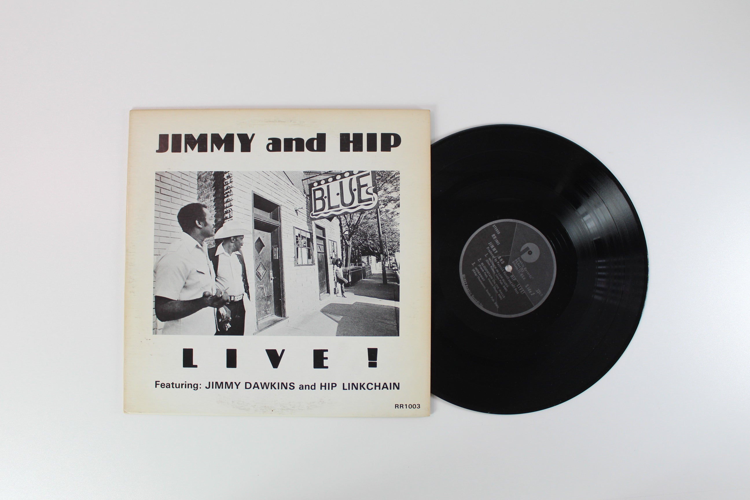 Jimmy Dawkins, Hip Linkchain - Live! on Rumble Records