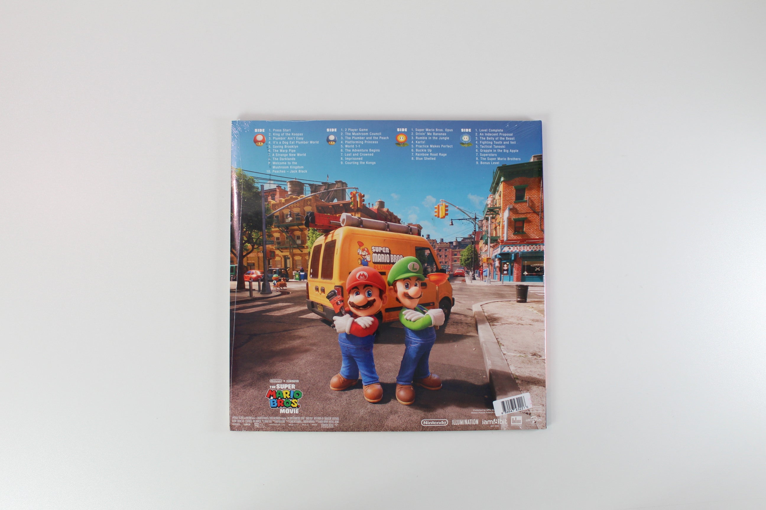 Brian Tyler - The Super Mario Bros. Movie (Original Motion Picture Soundtrack) on Iam8bit Yellow & Pink Vinyl Sealed